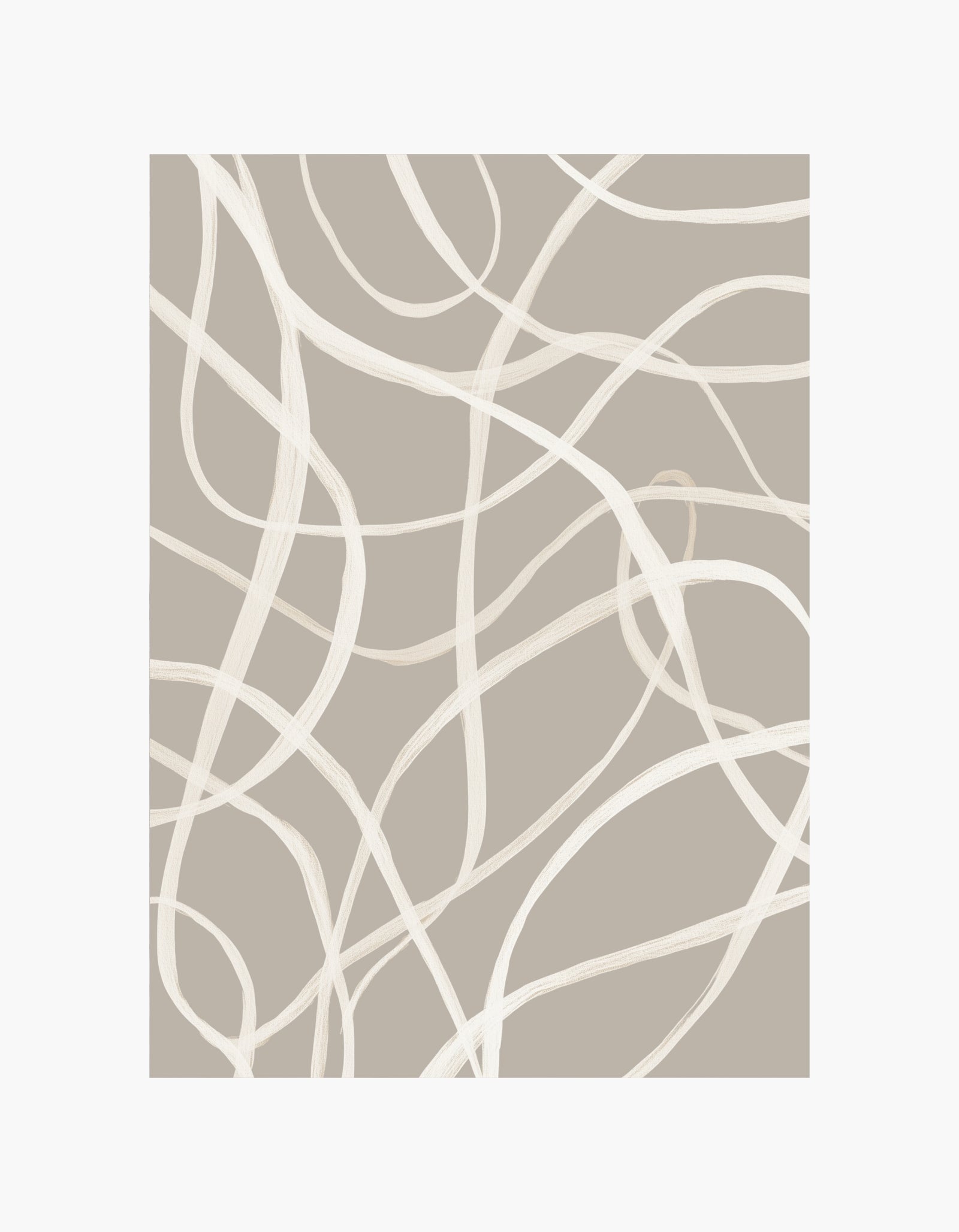 Soft Motion Lines No2 Poster