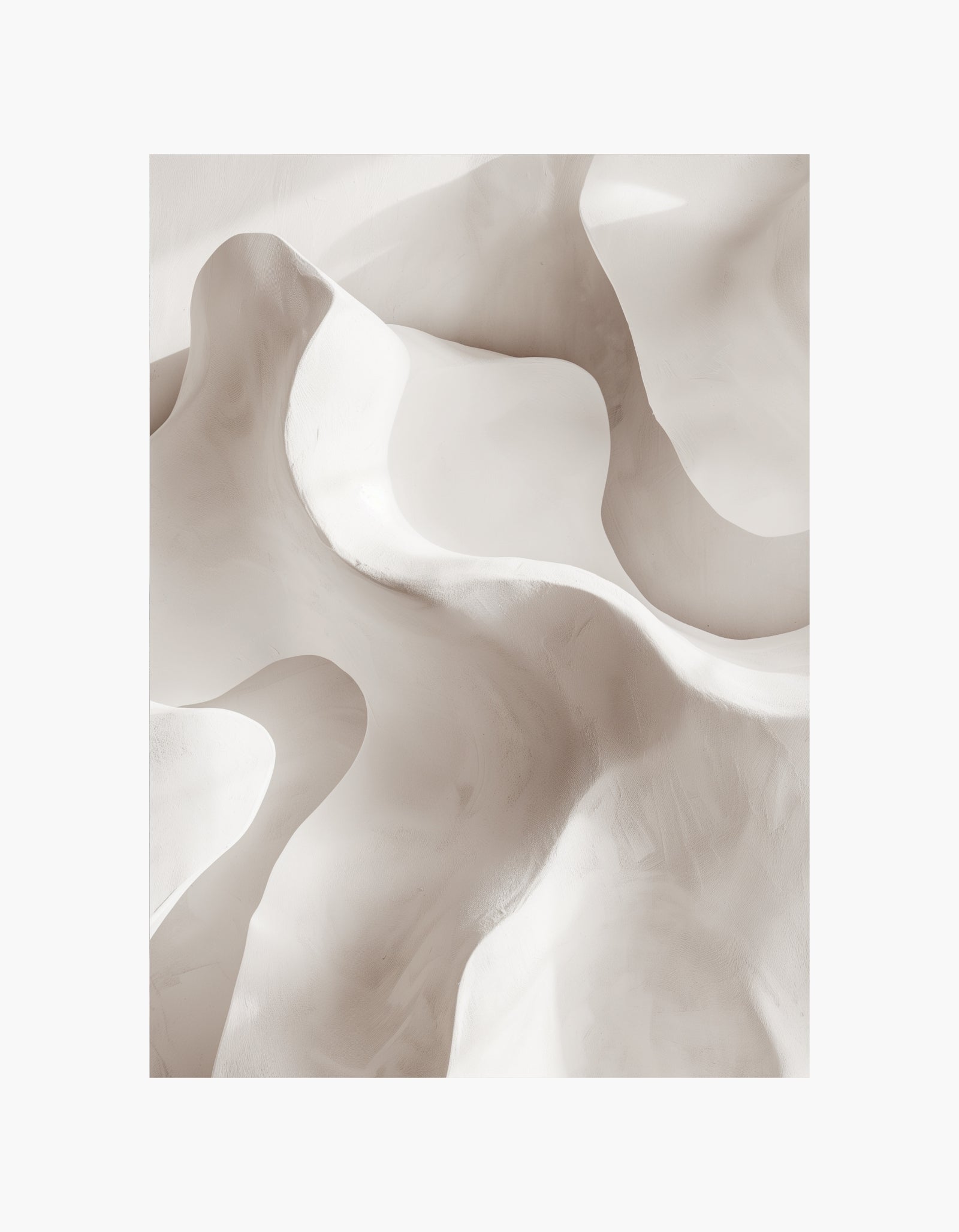 Soft Sculpted Forms Poster