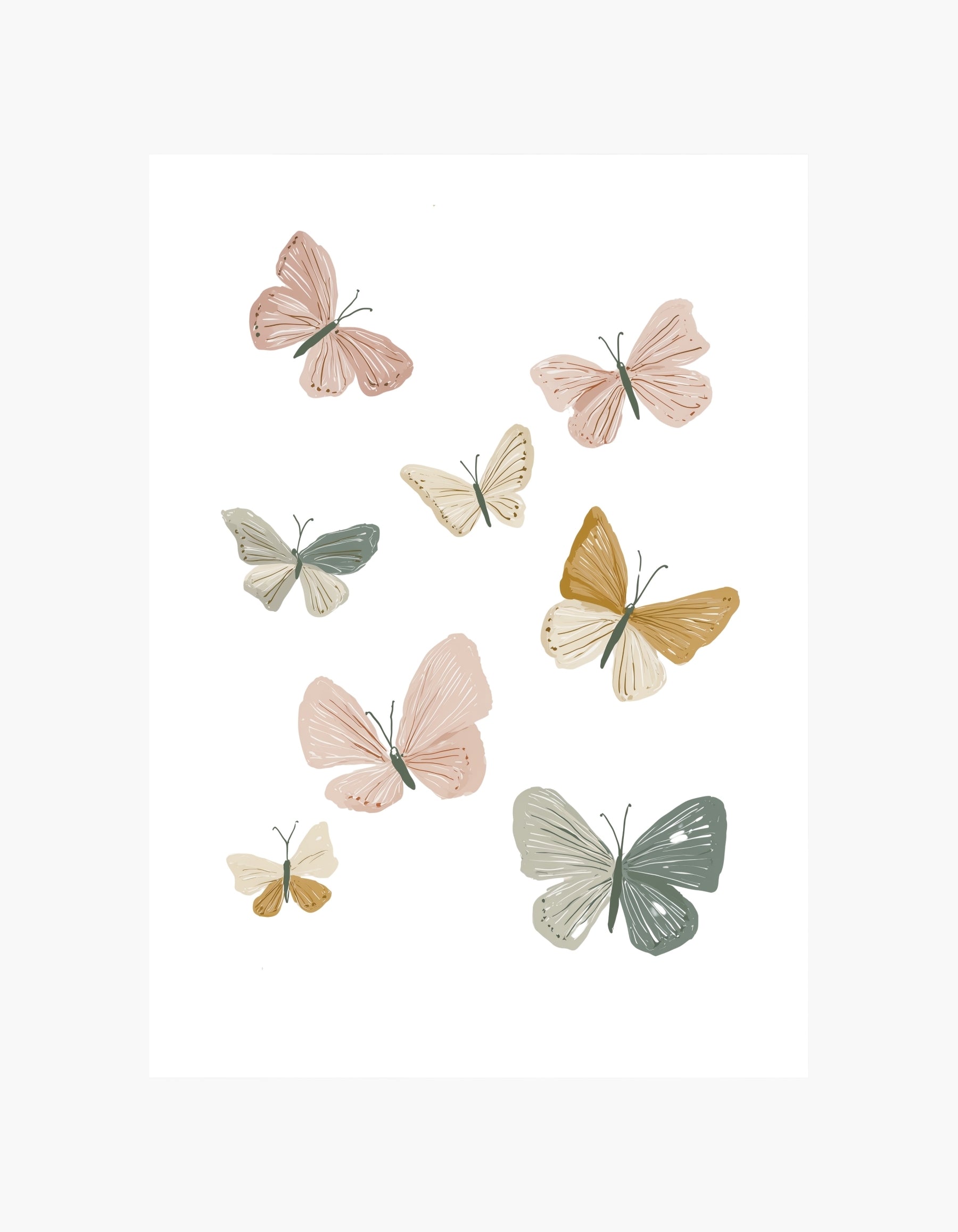 Butterflies Poster