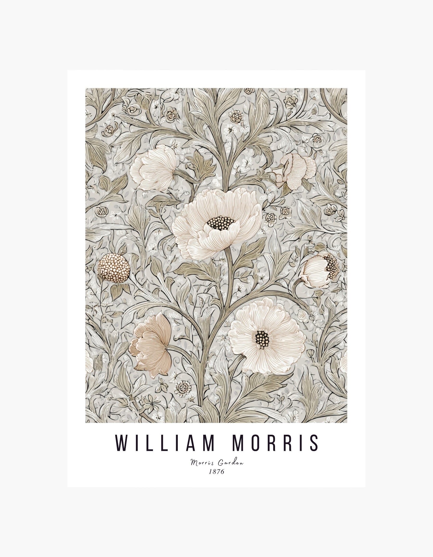 William Morris Garden Poster