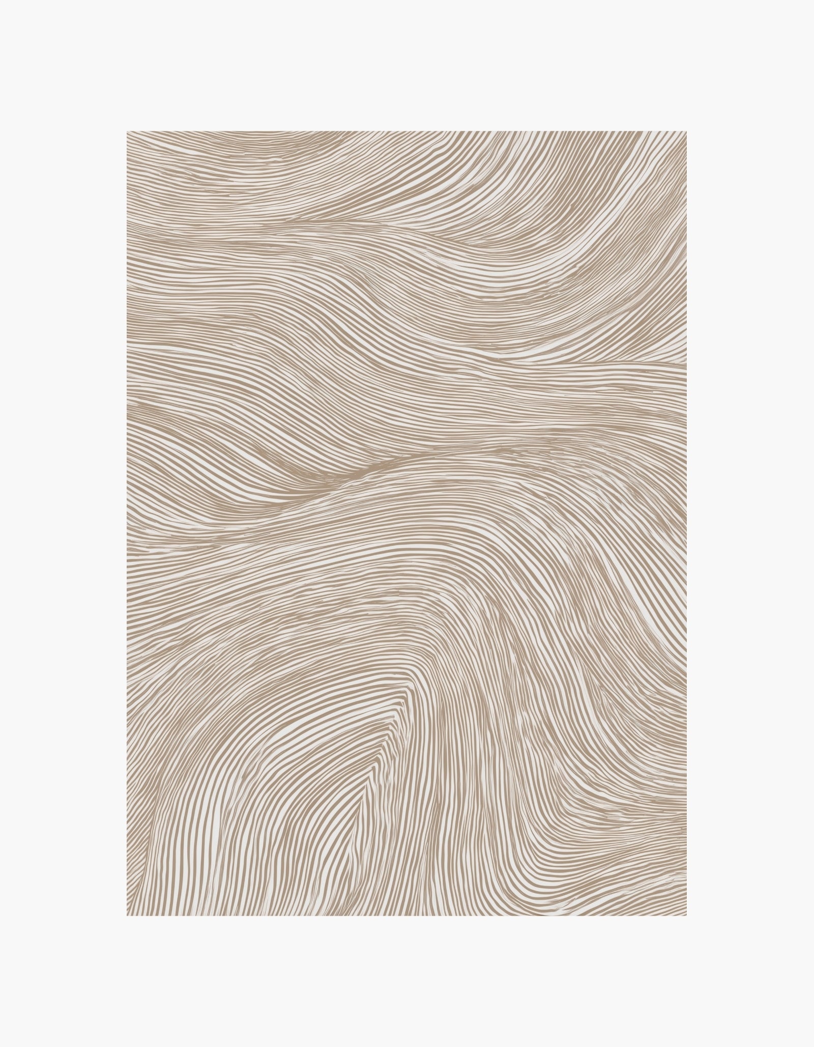 Abstract Sand Lines Poster