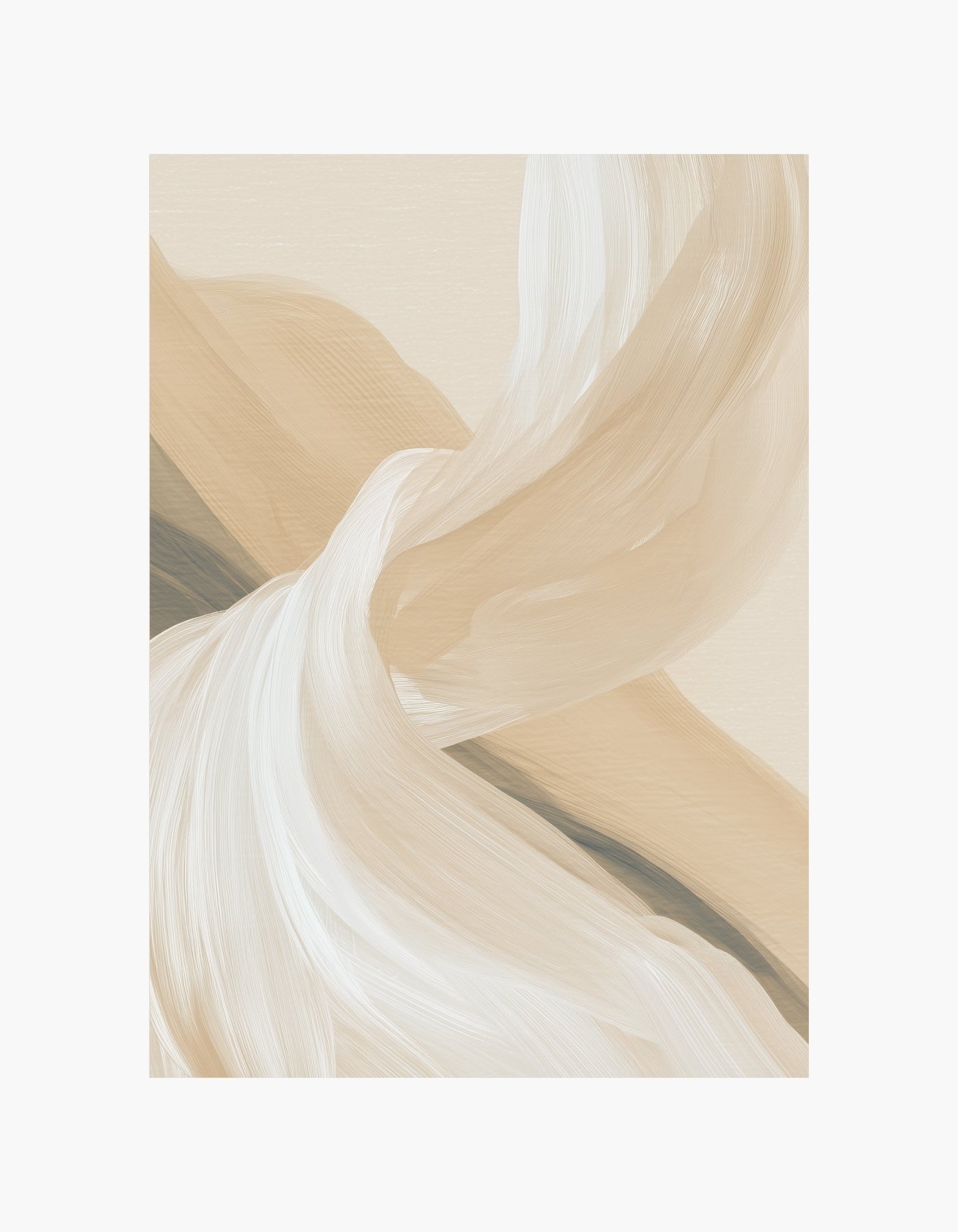 Soft Desert Flow No. 2 Poster