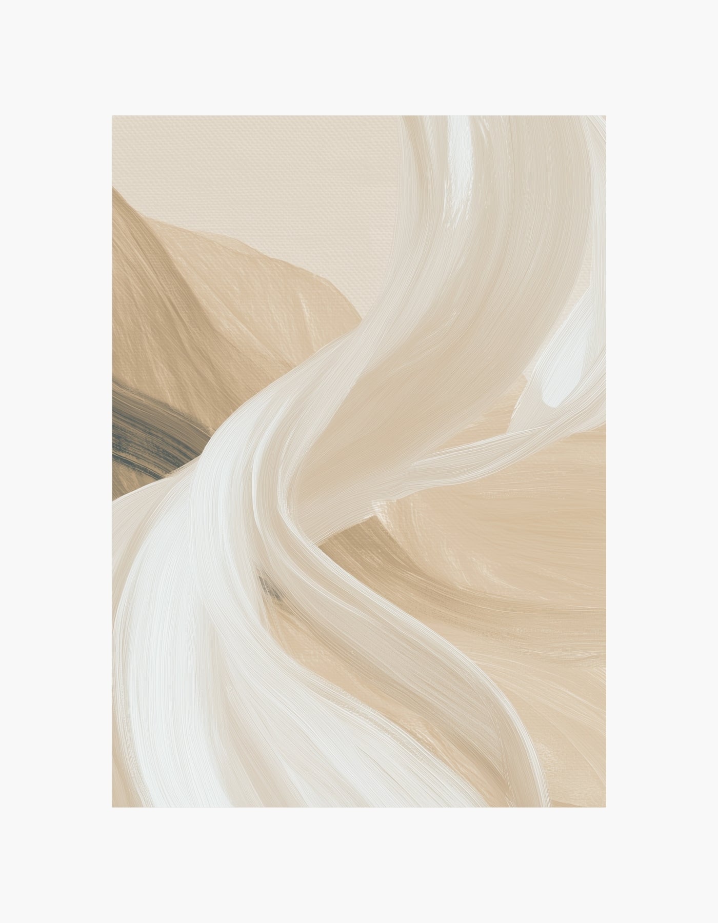 Soft Desert Flow No. 1 Poster