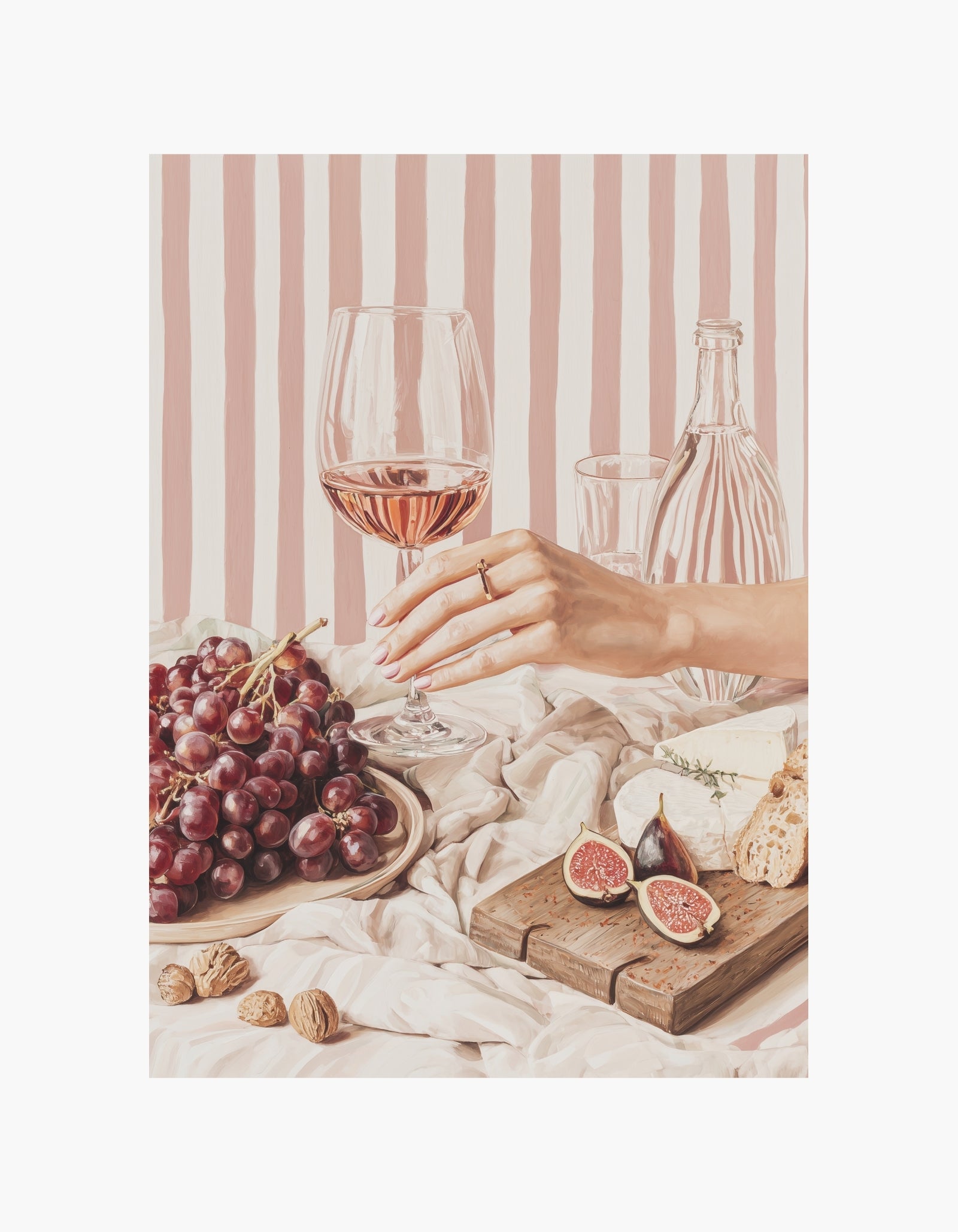 Rosé Afternoon Poster