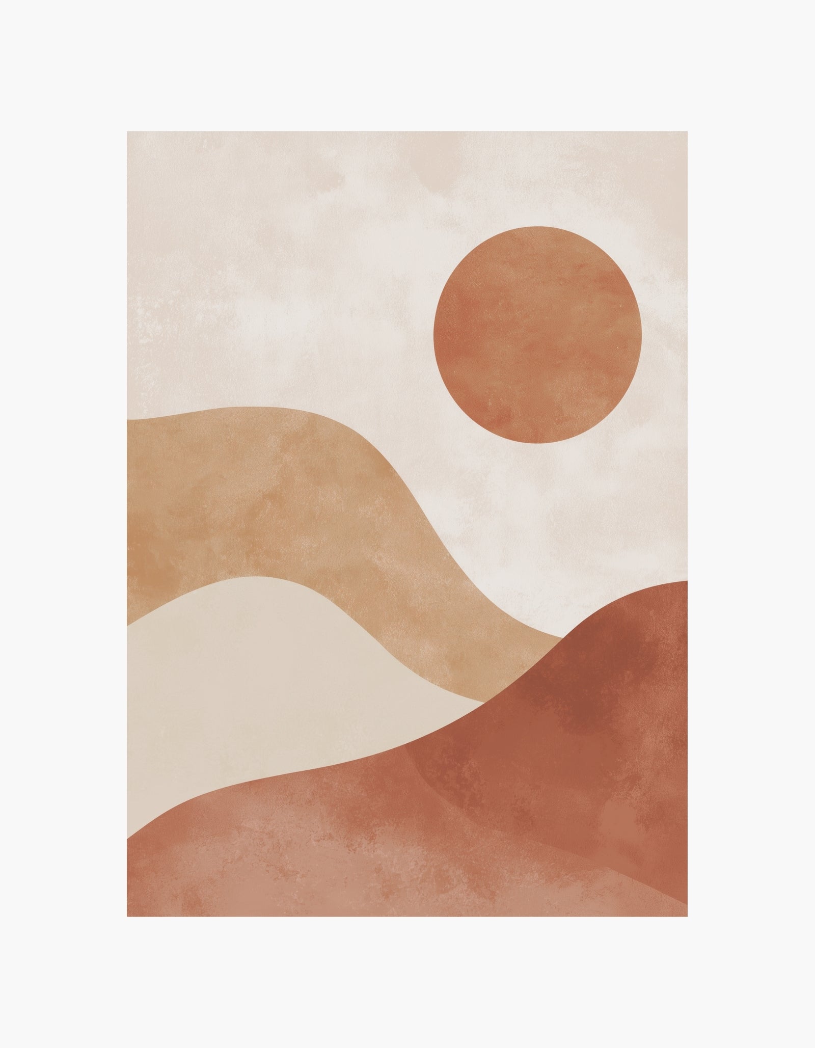 Sun Waves Poster