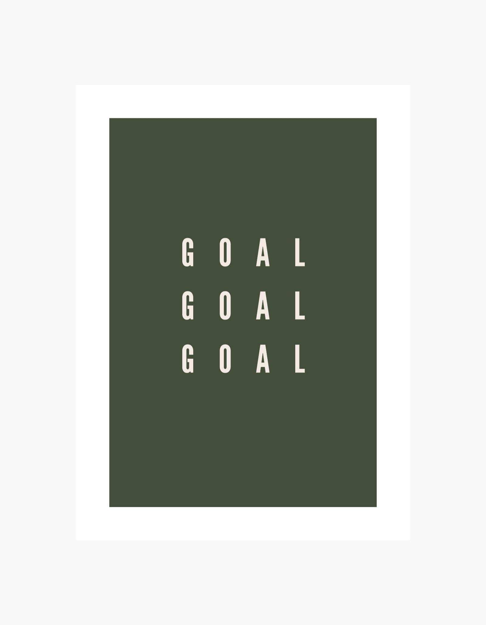 Goal Poster