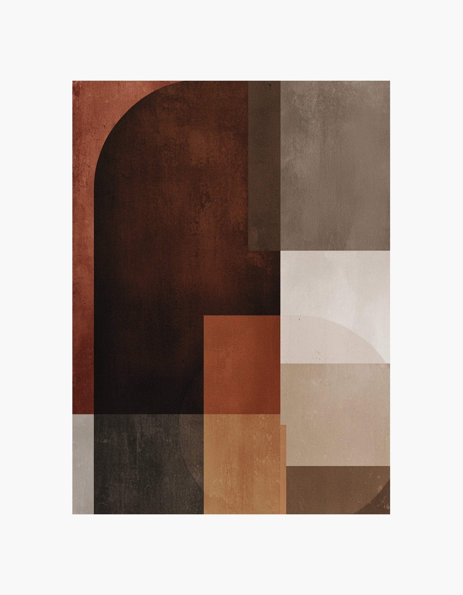 Abstract Shapes Poster