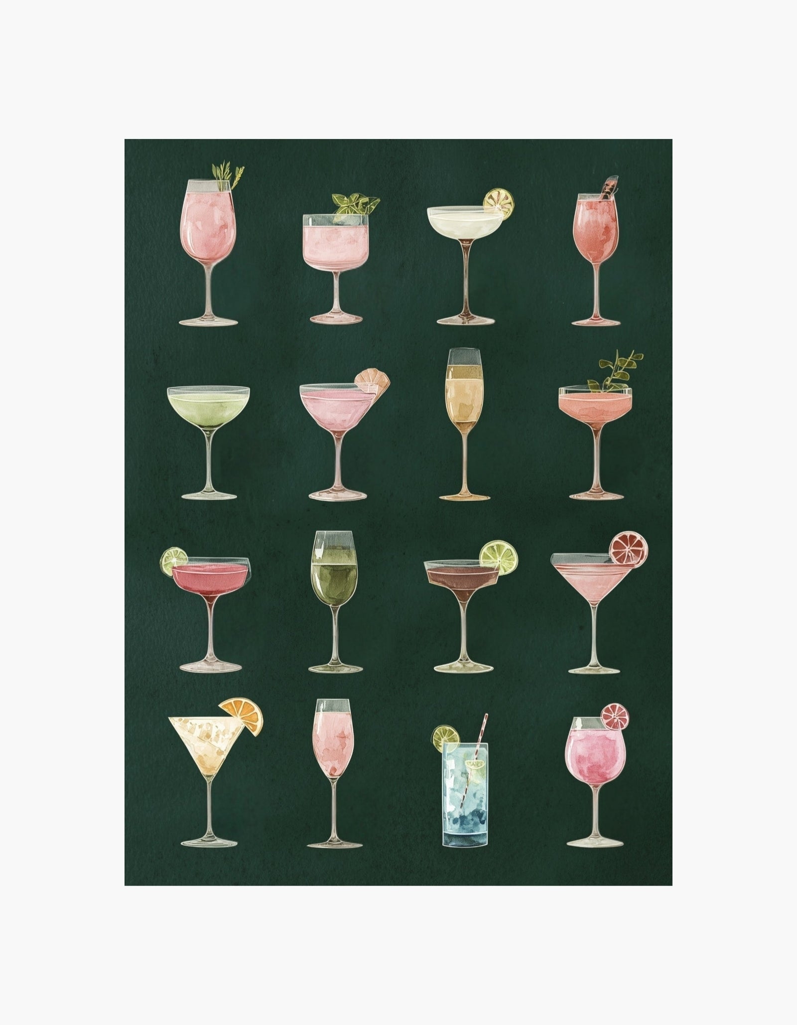Cocktail Collection Poster