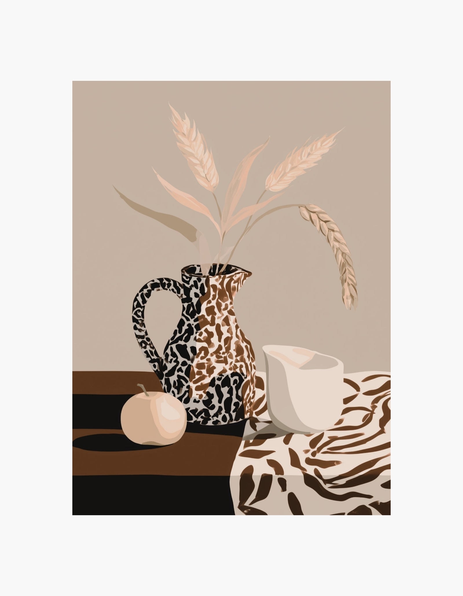 Rustic Still Life Poster