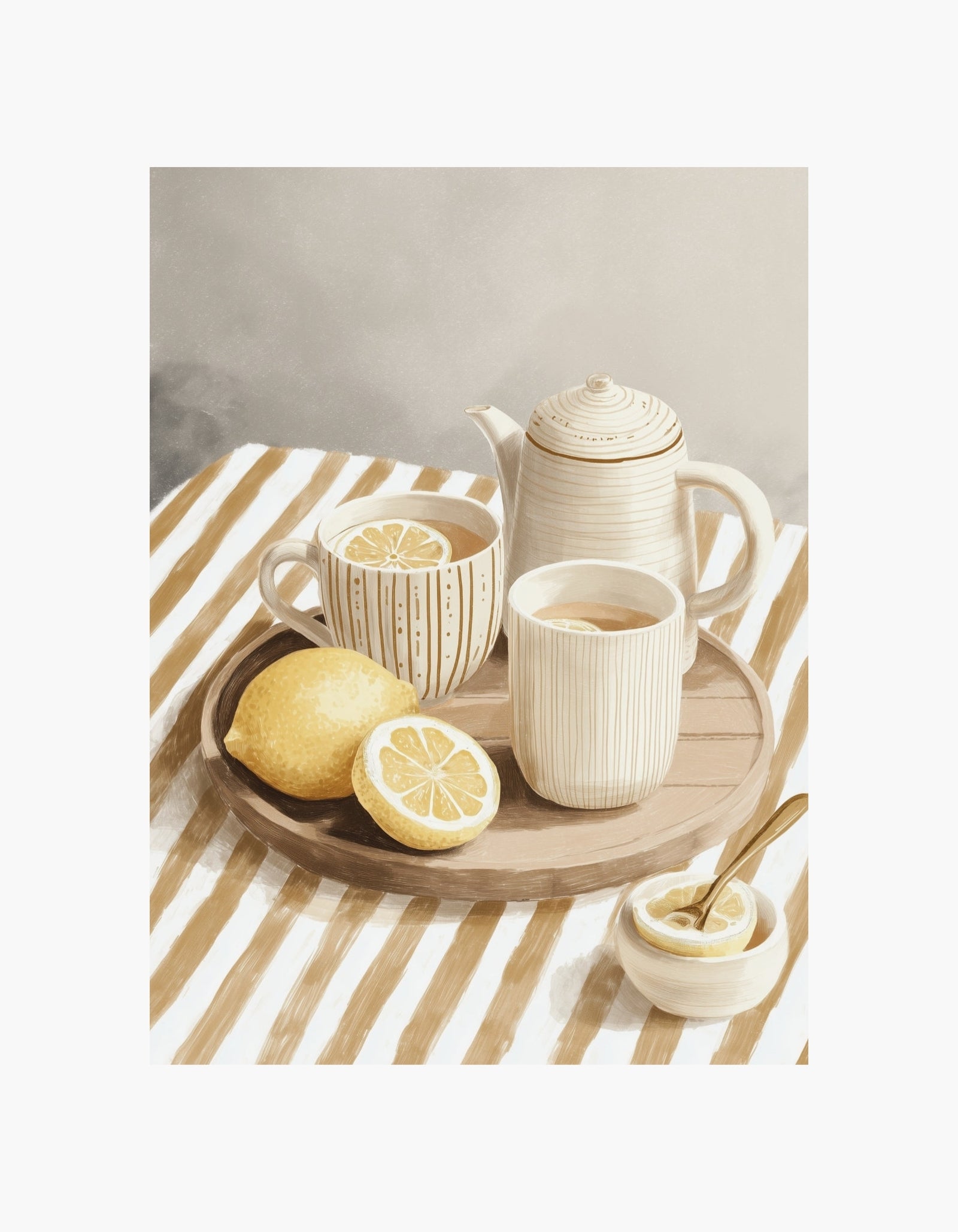 Lemon Tea Poster
