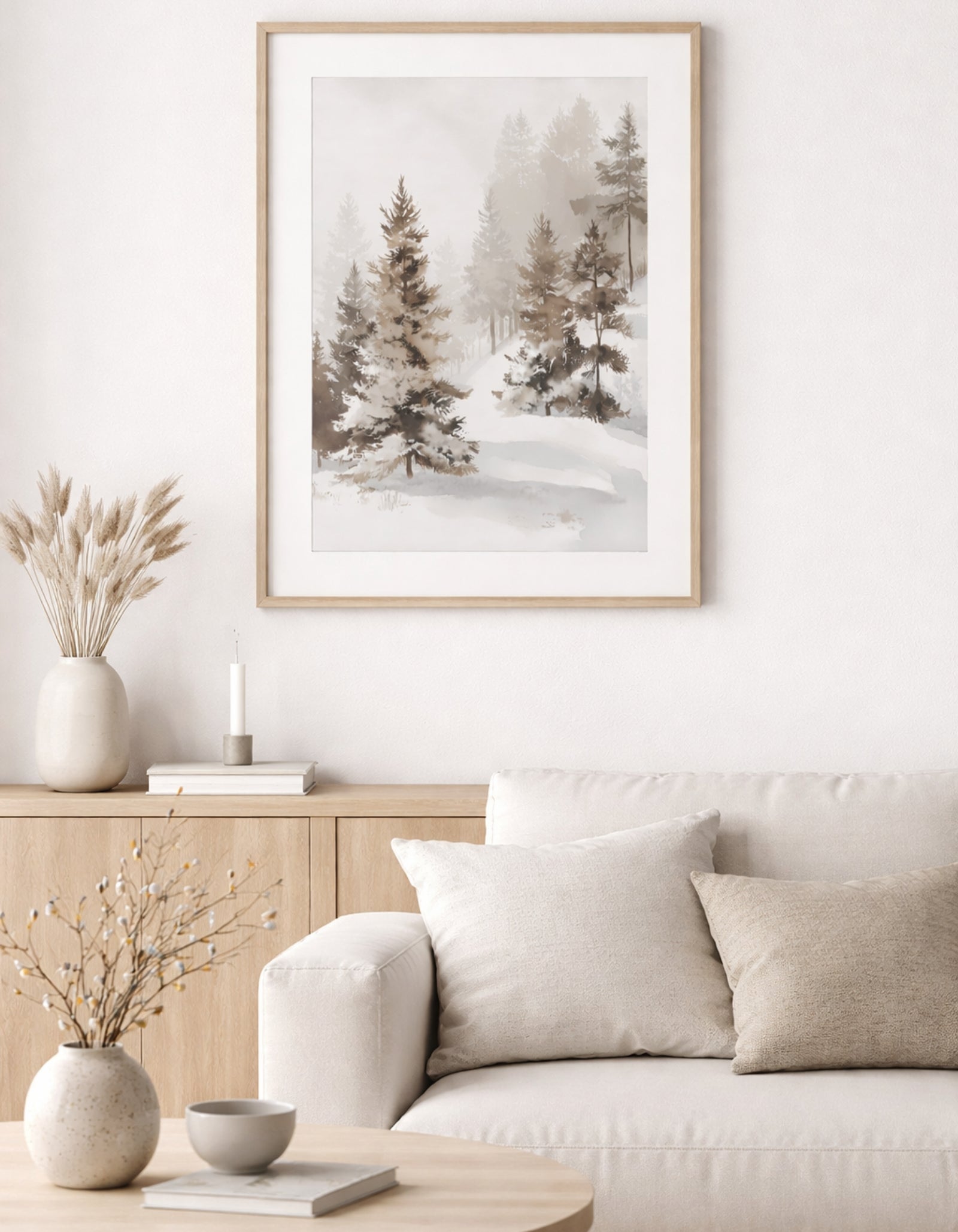 Winter Forest Poster