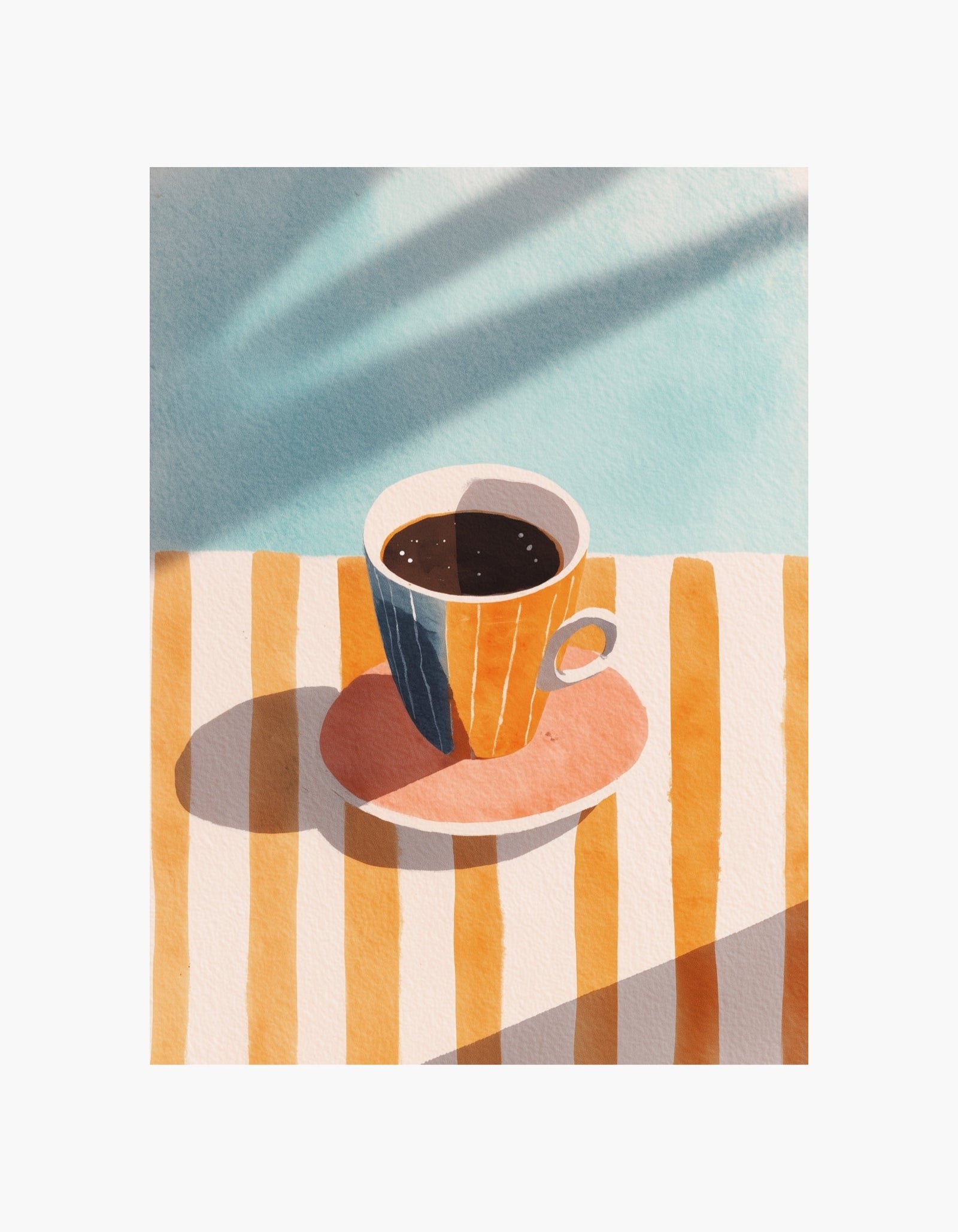Sunny Coffee Poster