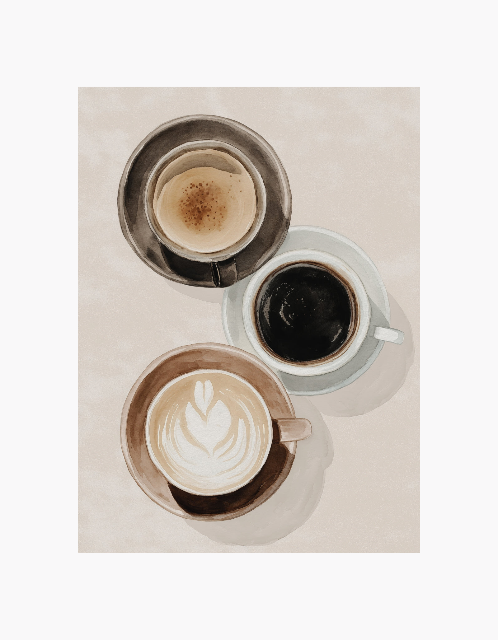 Coffee Trio Poster