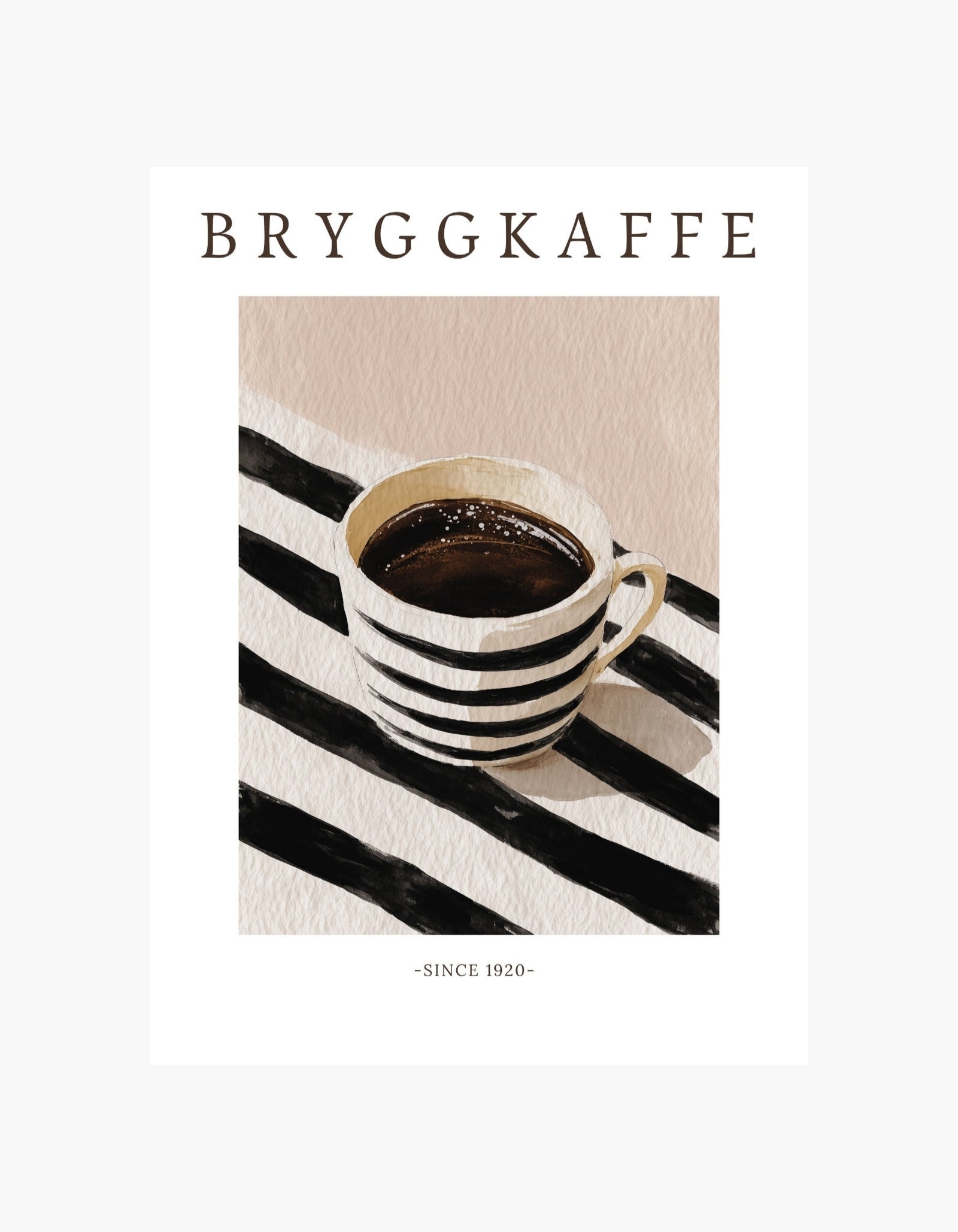 Bryggkaffe Poster