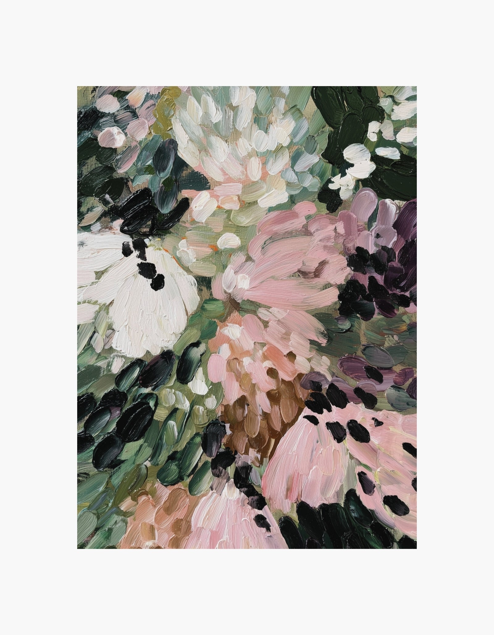 Abstract Garden  No3 Poster