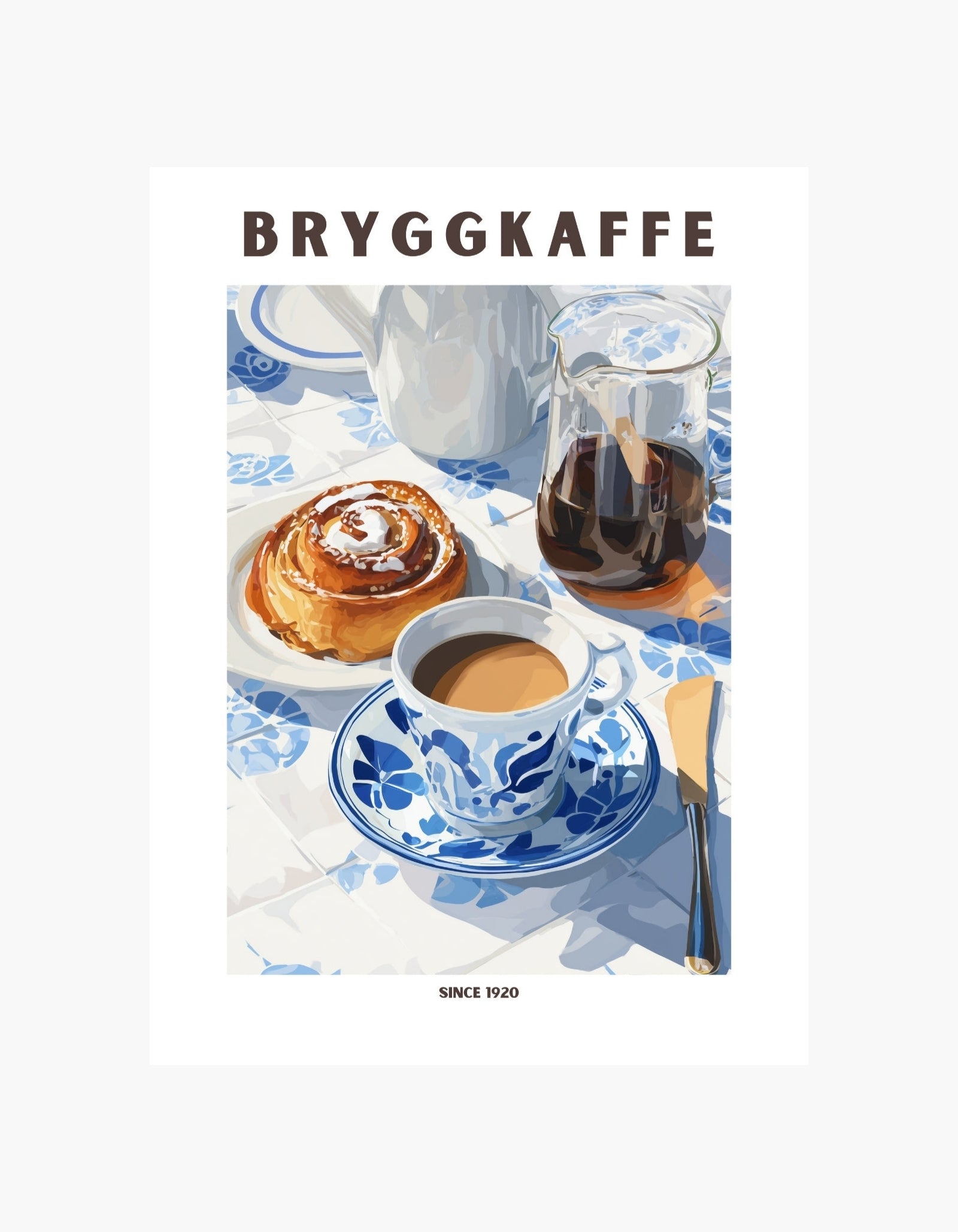 Bryggkaffe Poster