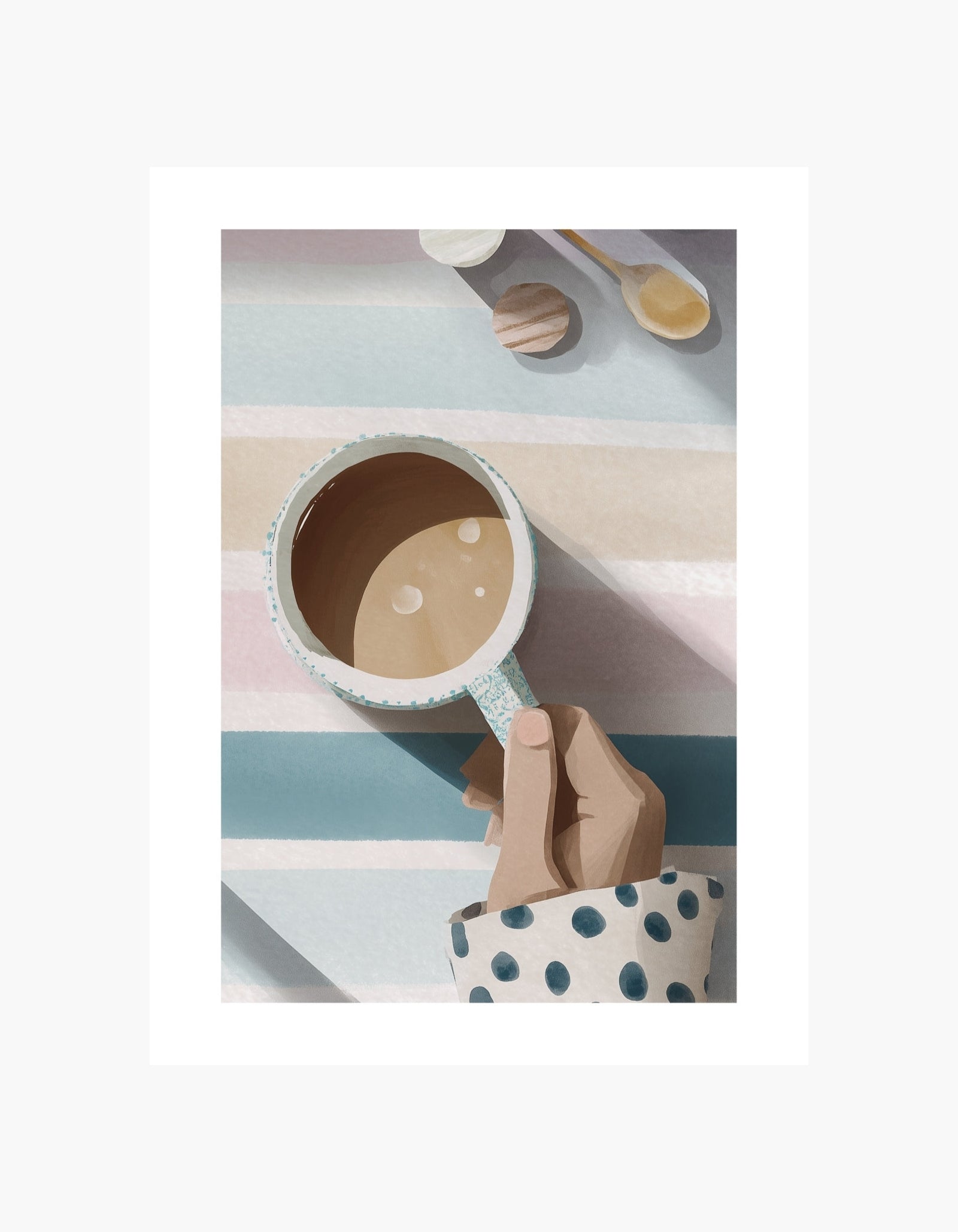 Morning Coffee Poster