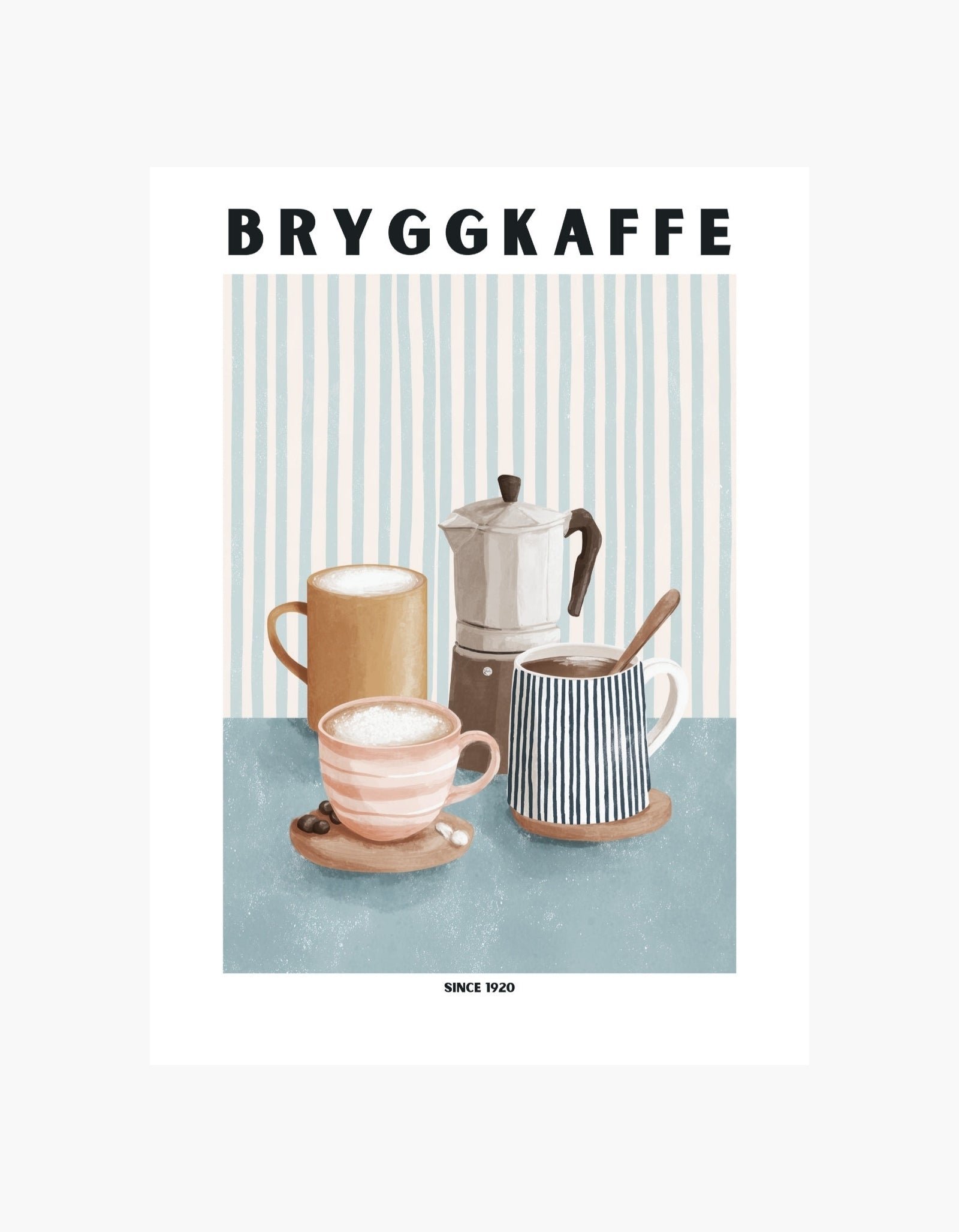 Bryggkaffe Poster