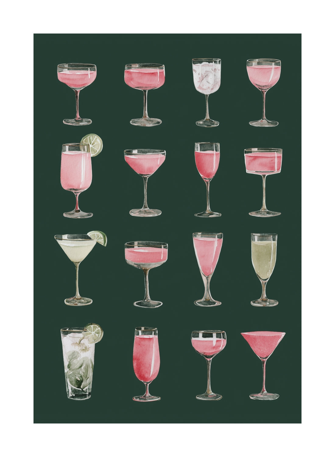 Cocktail Collection Poster