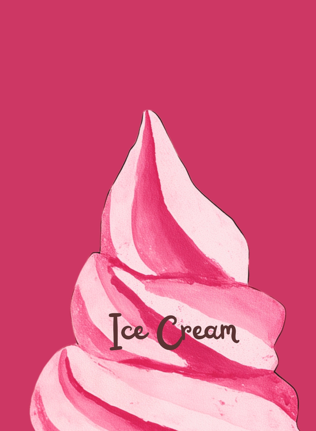 Ice Cream Poster