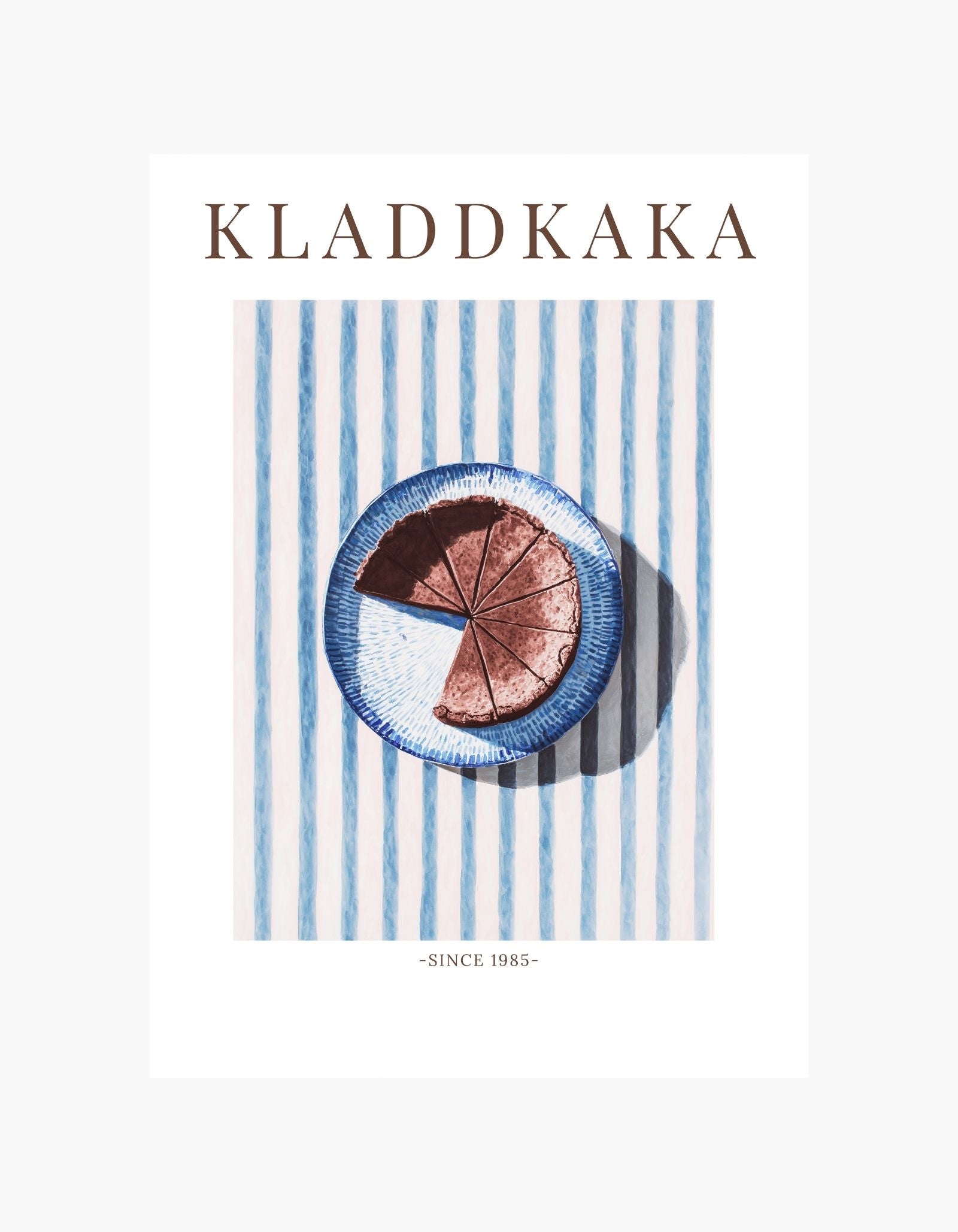 Kladdkaka Poster
