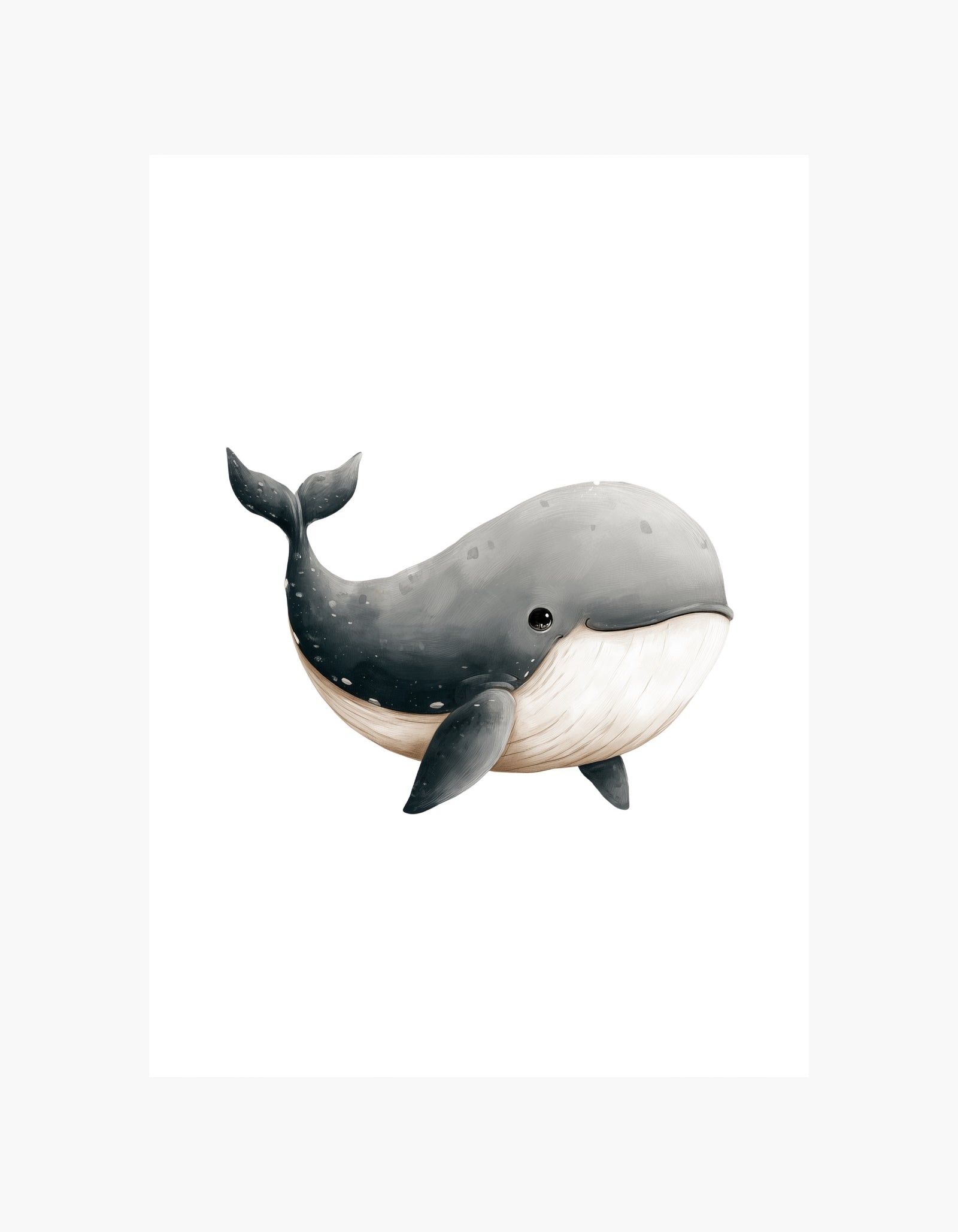 Whale Poster