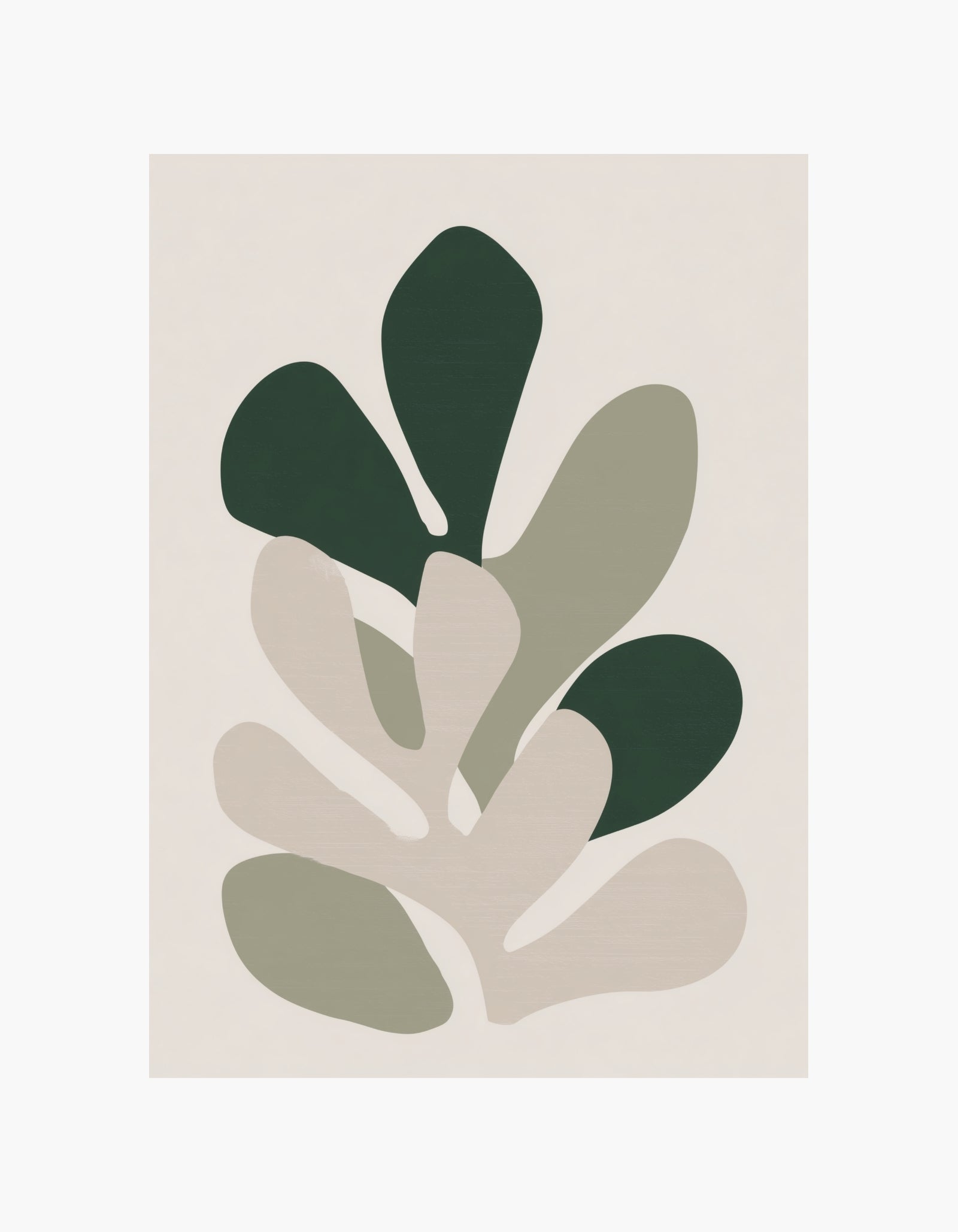Green Leaves Poster