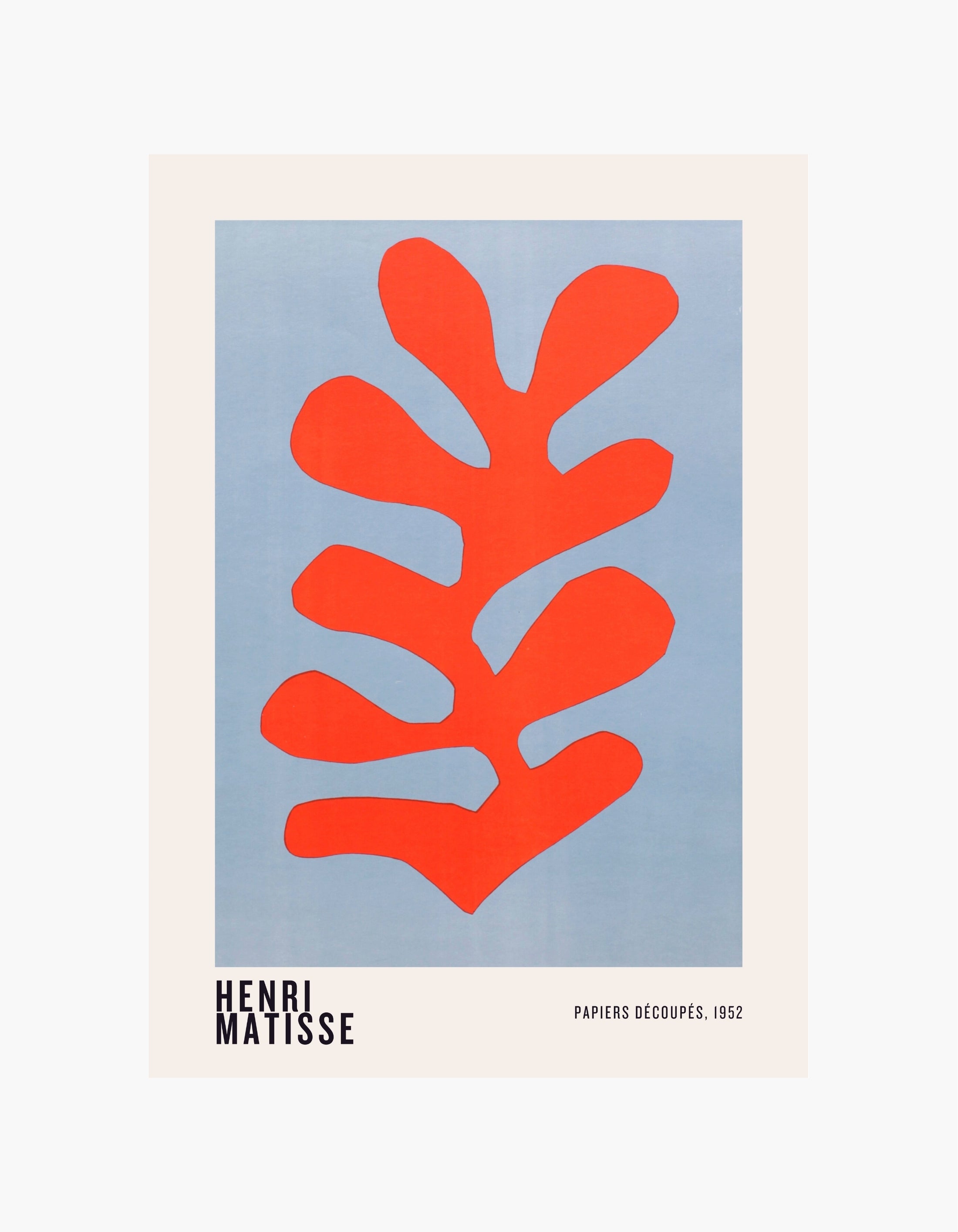 Henri Matisse Papiers decoupés Poster