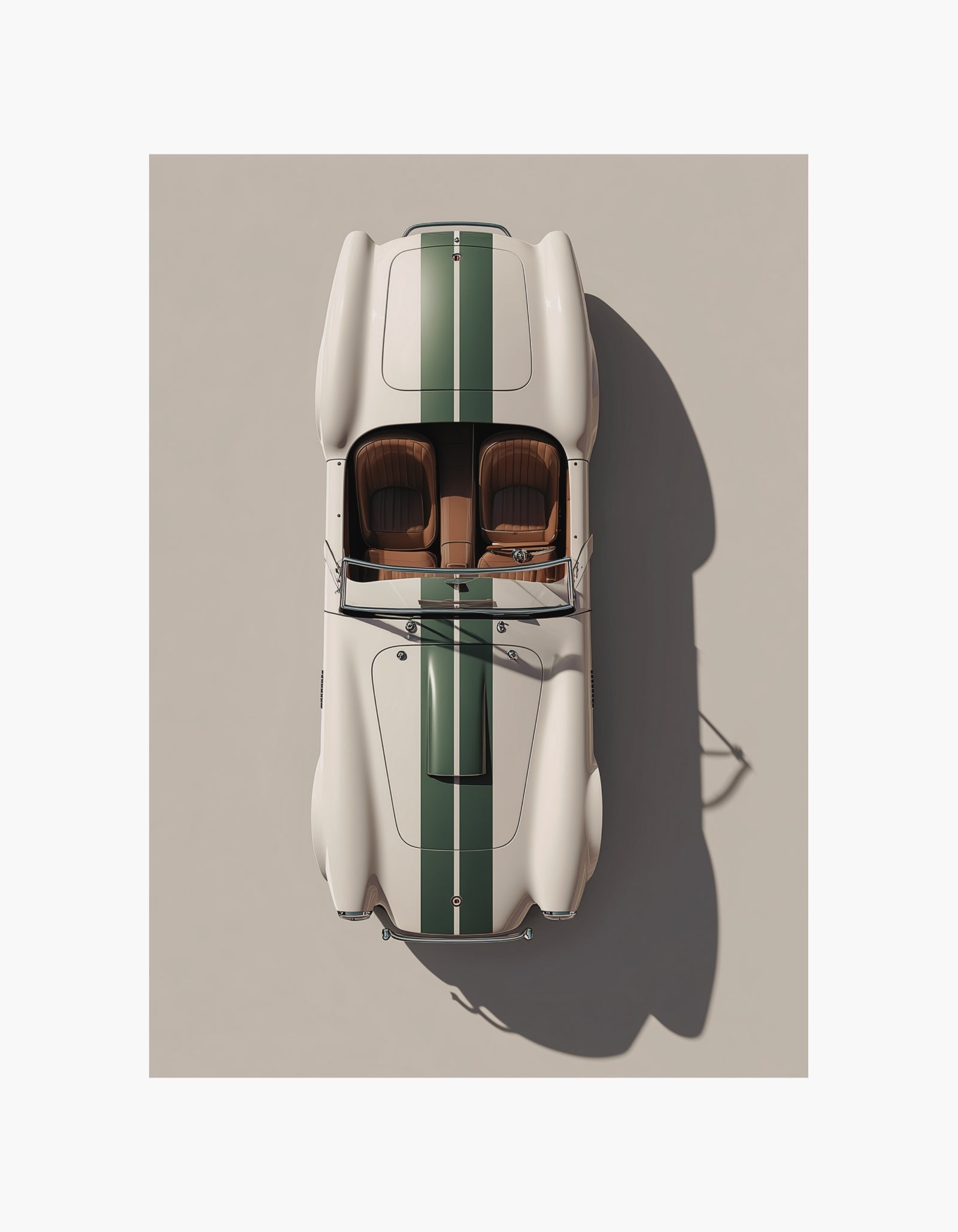 Classic Vintage Car Poster