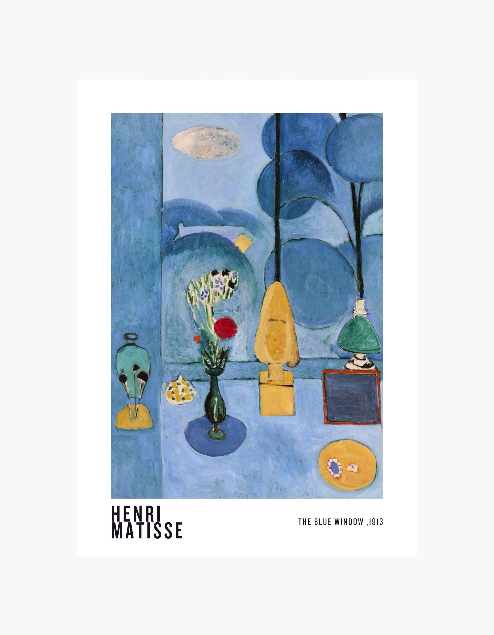 Matisse The Blue Window Poster