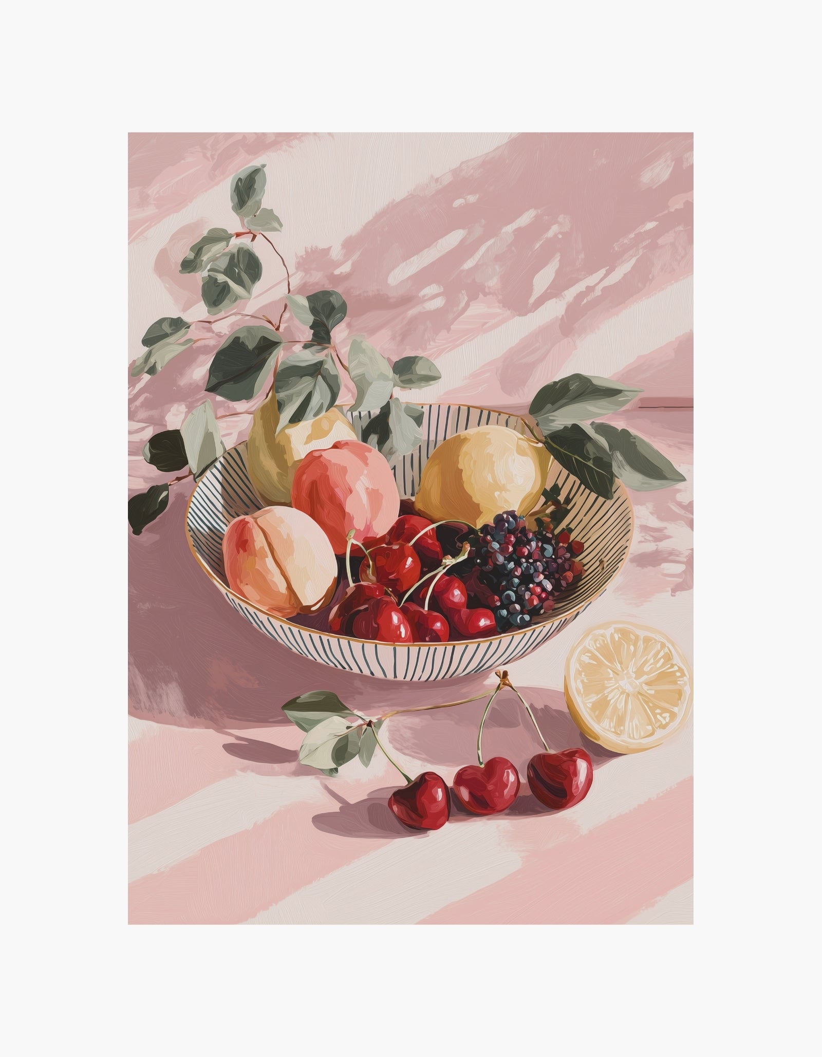 Sunny Fruit Poster