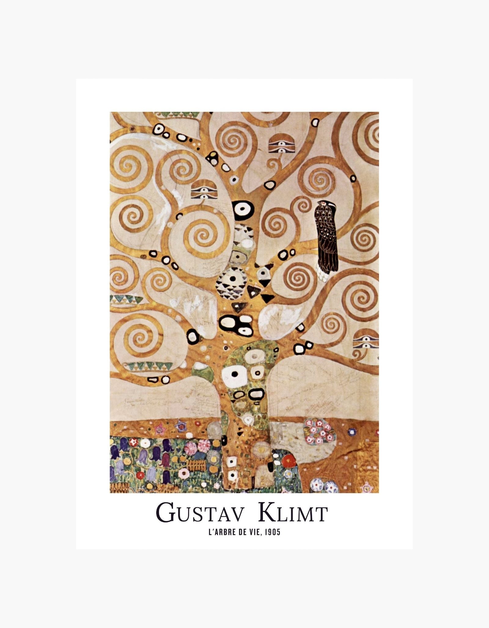 Gustav Klimt The Tree of Life Poster