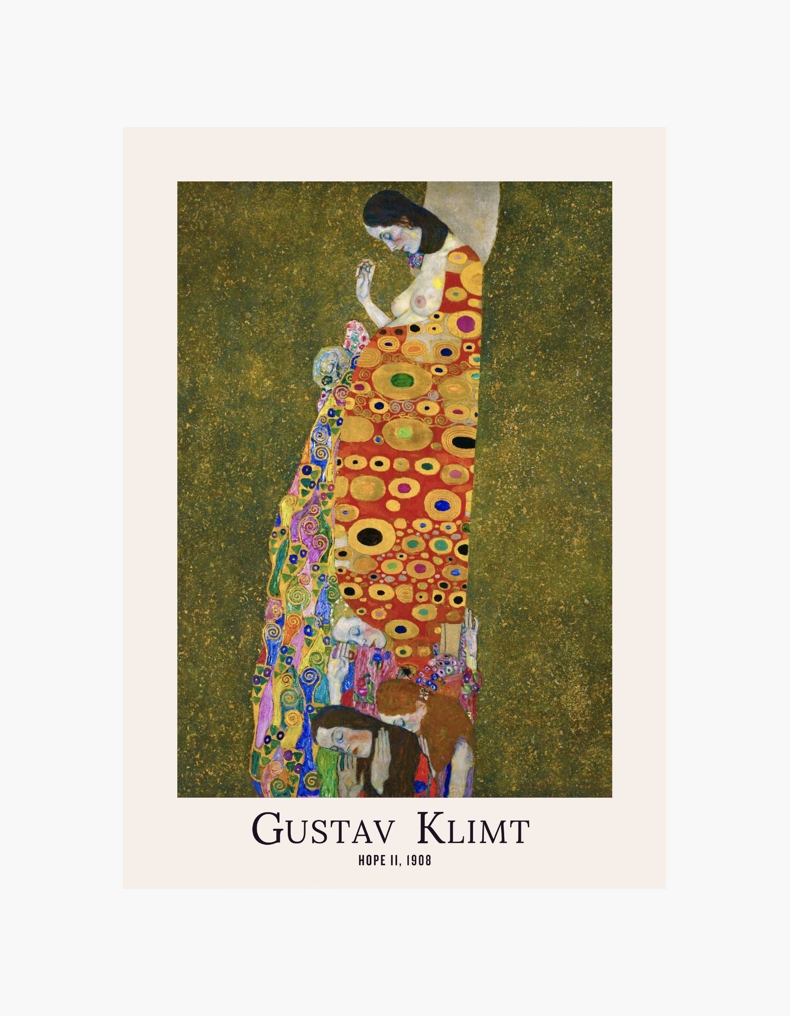 Gustav Klimt Hope II Poster