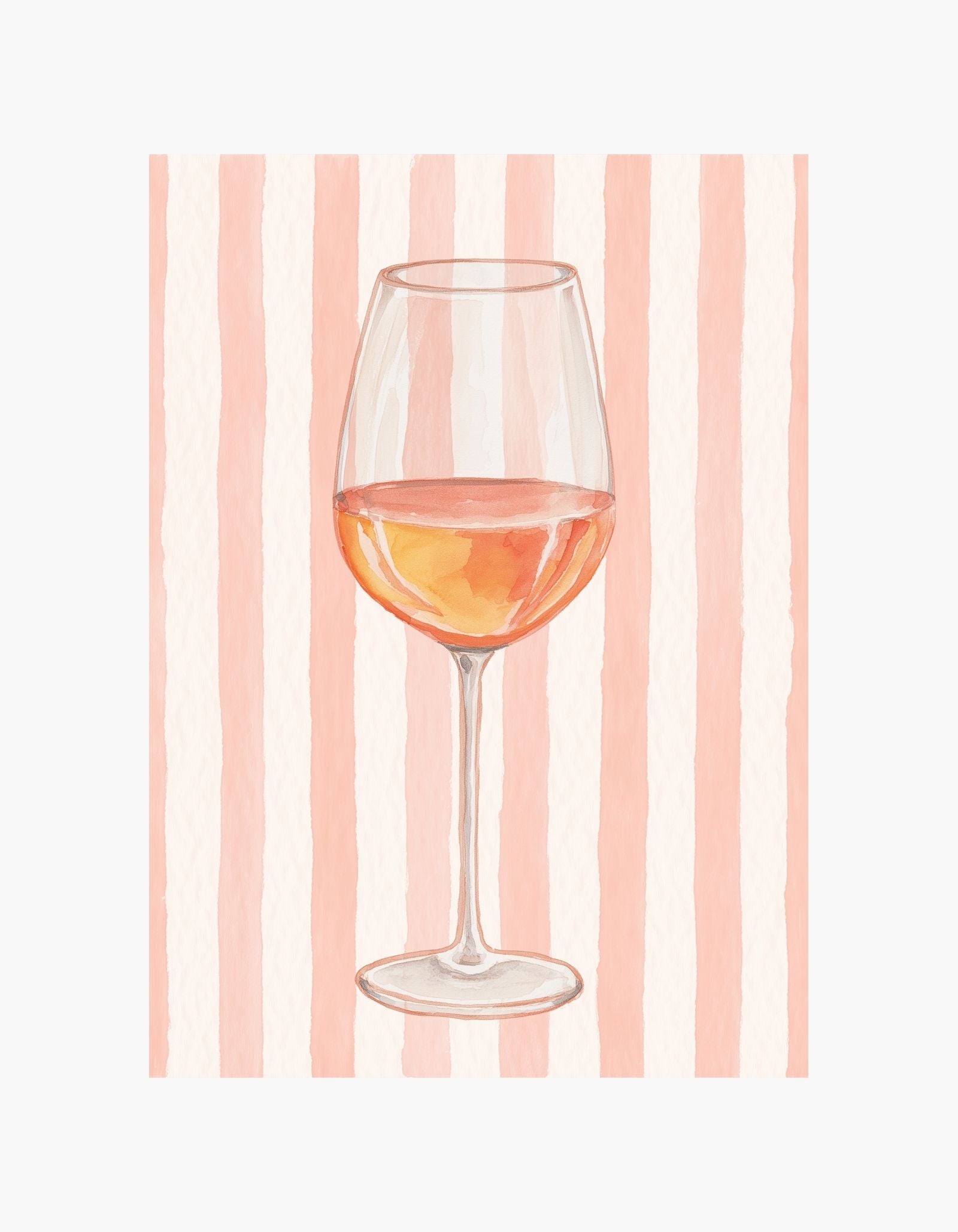 Rosé Wine Poster