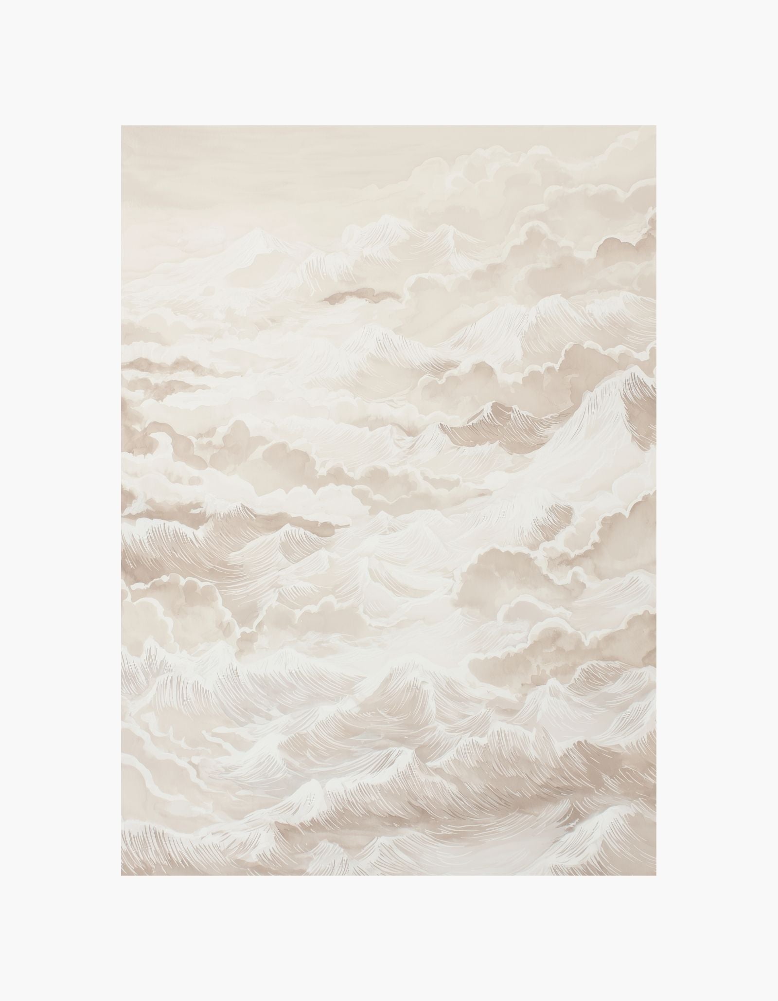 Calm Waves Poster