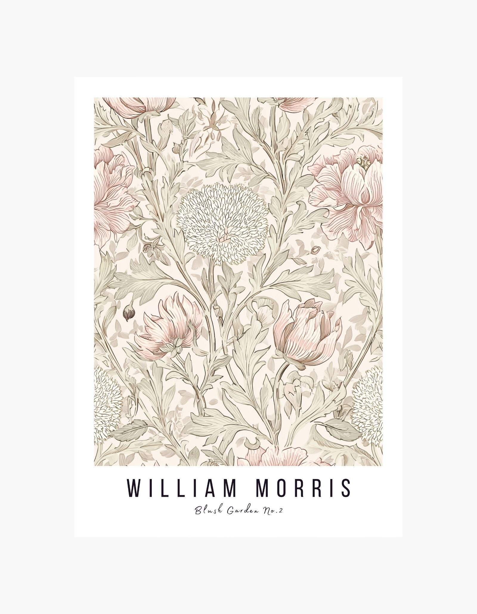 William Morris Blush Garden No.2 Poster