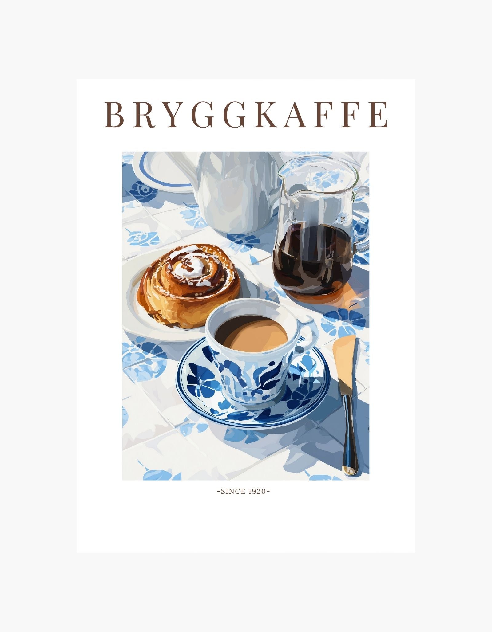 Bryggkaffe Poster