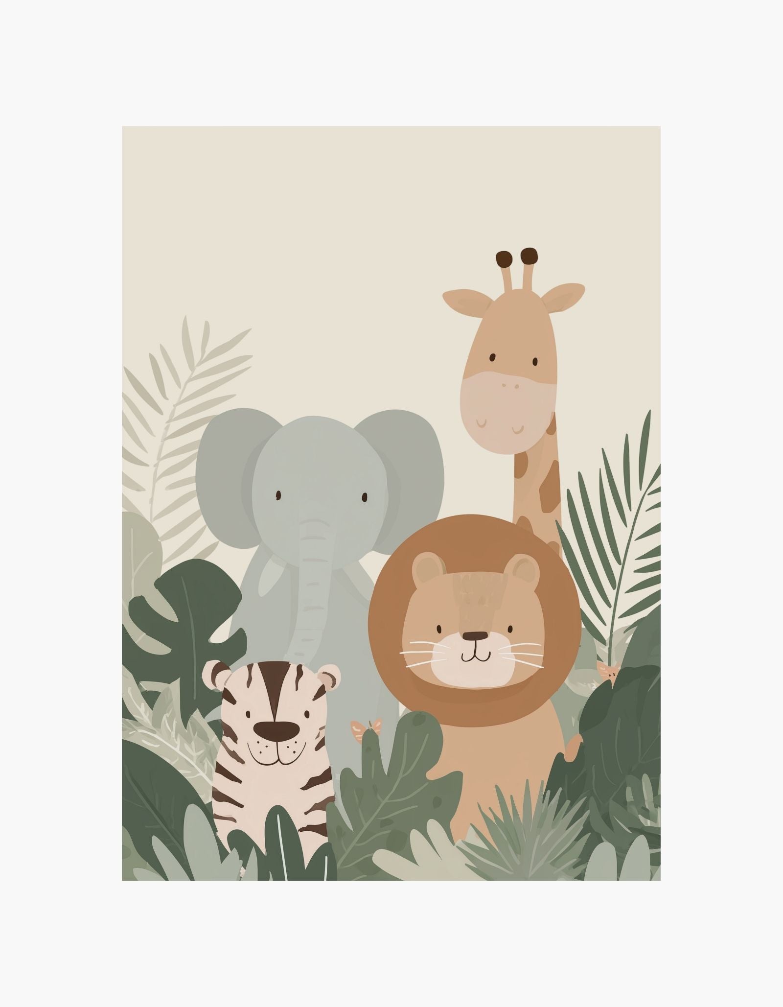 Jungle Friends Poster