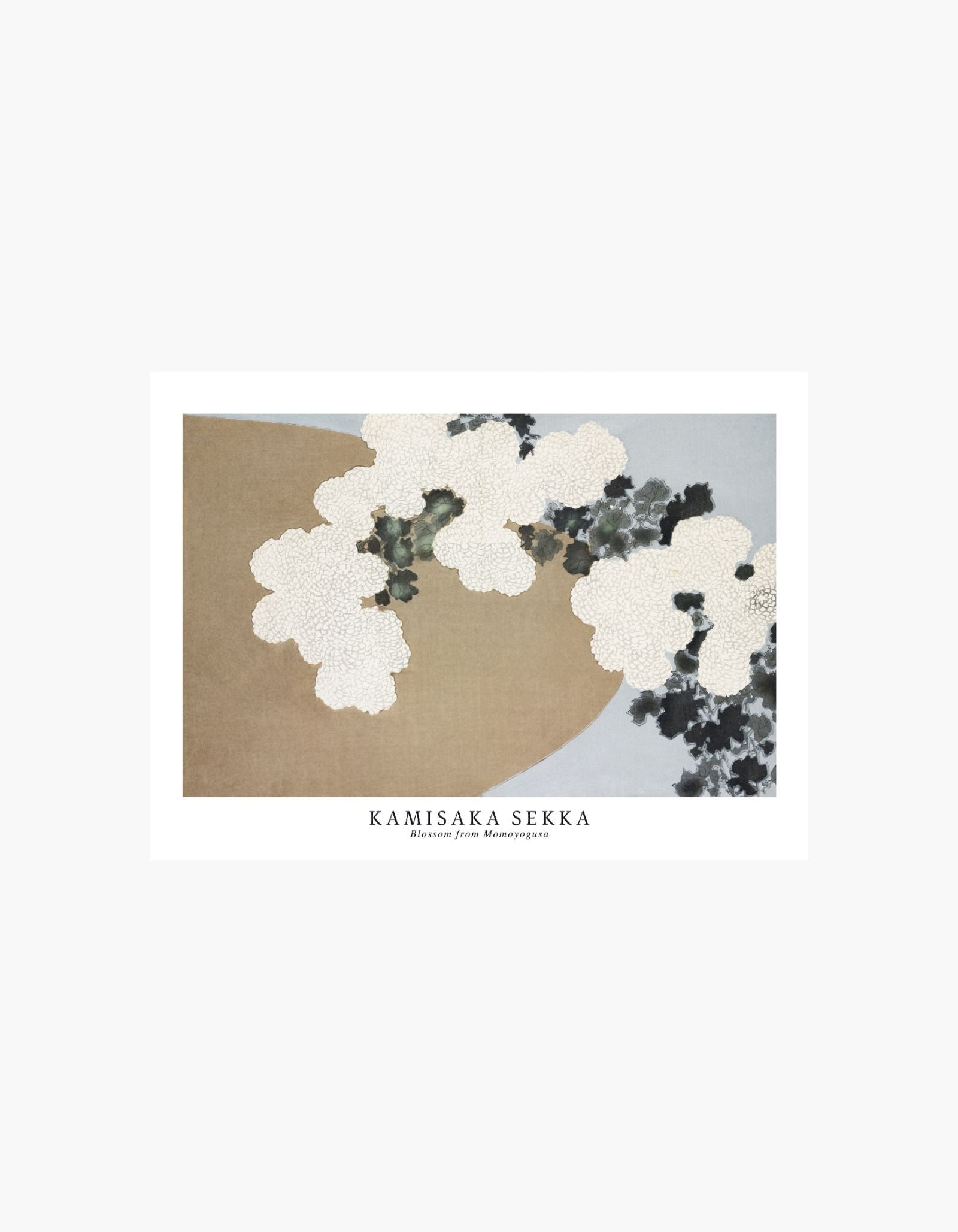 Kamisaka Sekka Blossom from Momoyogusa Poster