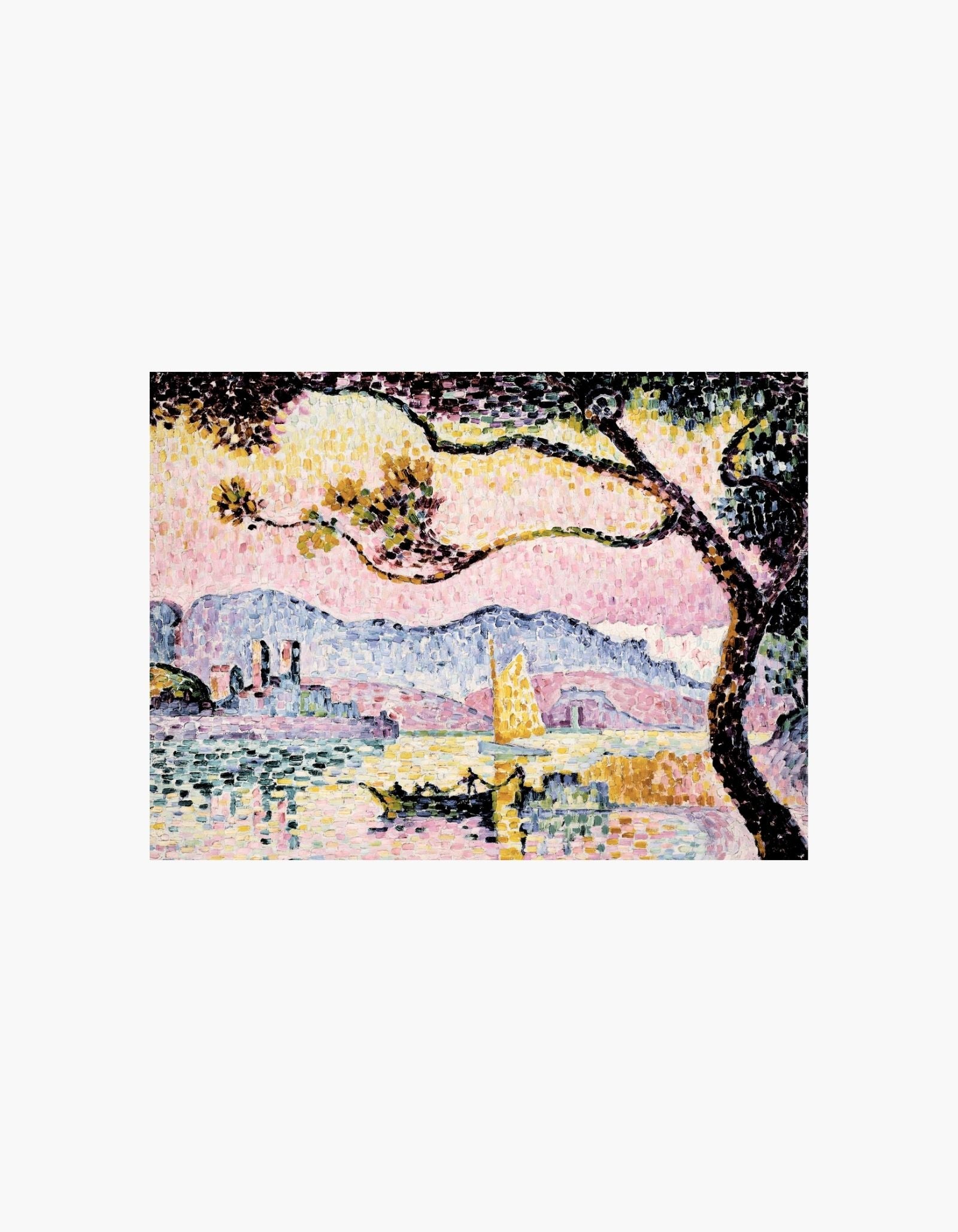 Paul Signac Antibes Poster