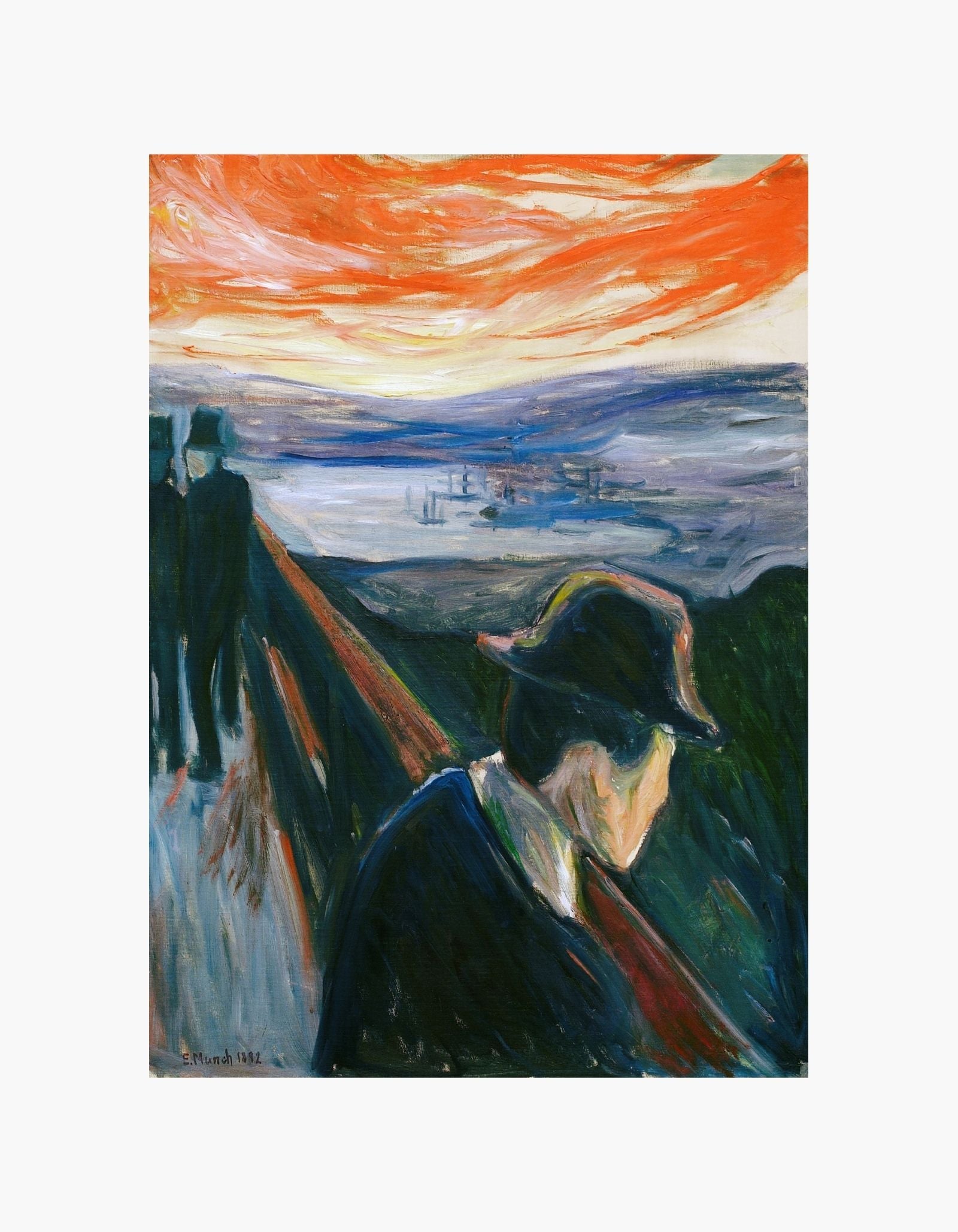 Edvard Munch Despair Poster