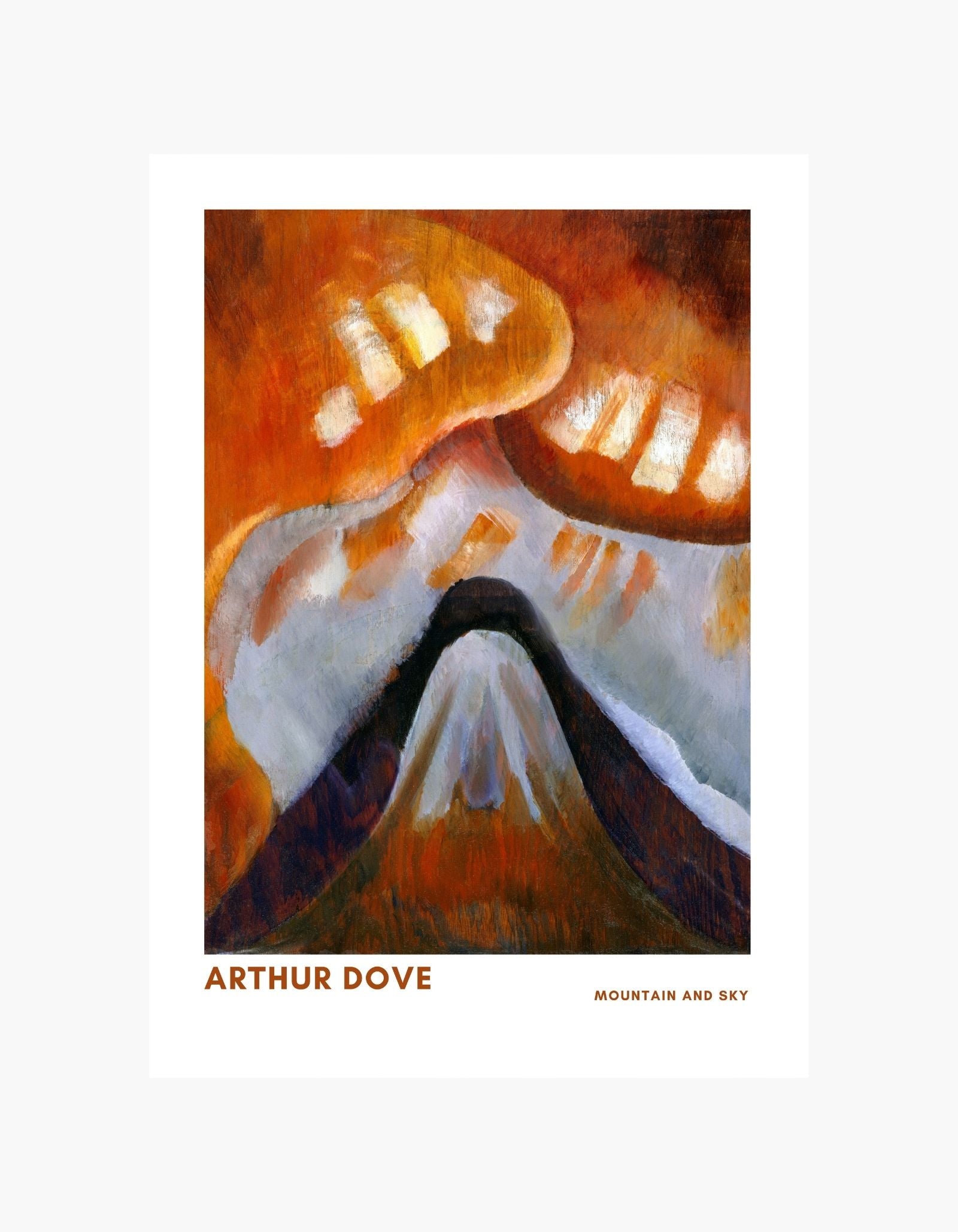 Arthur Dove Mountain and Sky Poster