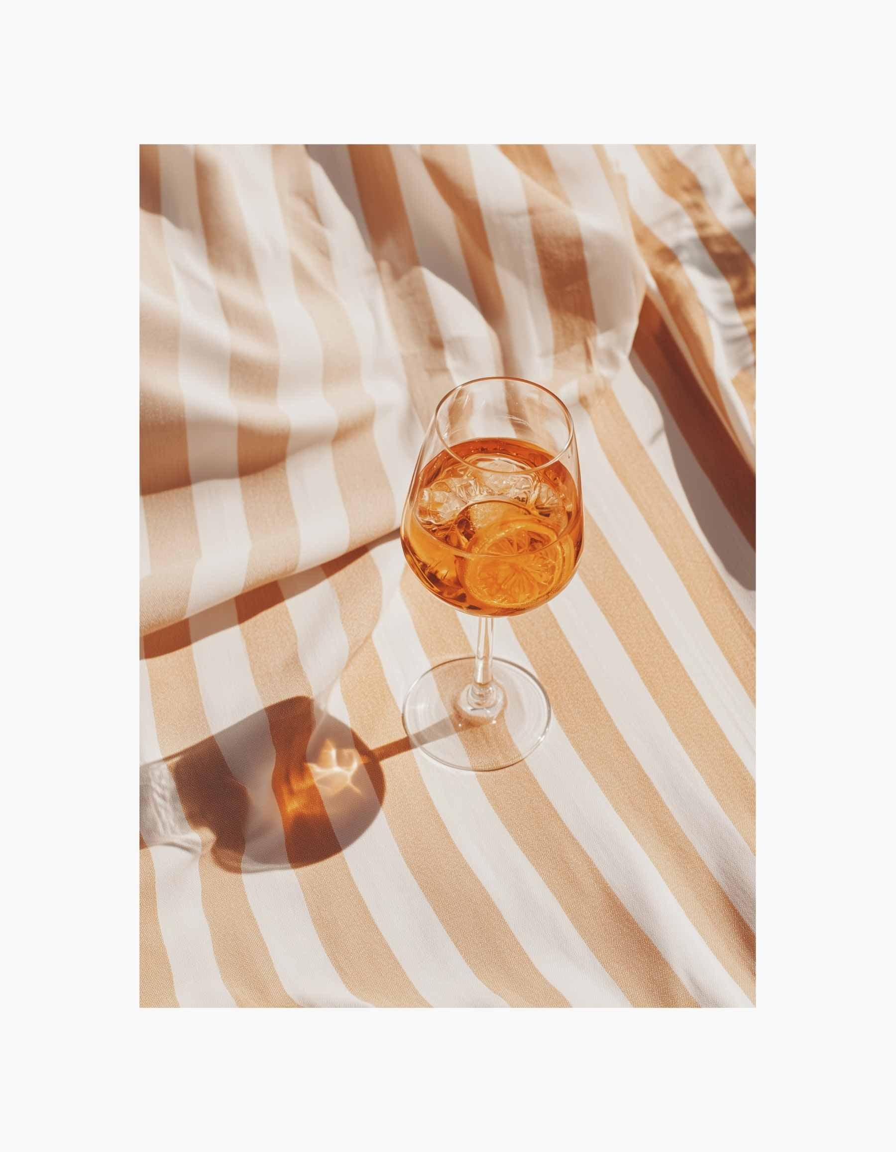 Golden Aperitif Poster