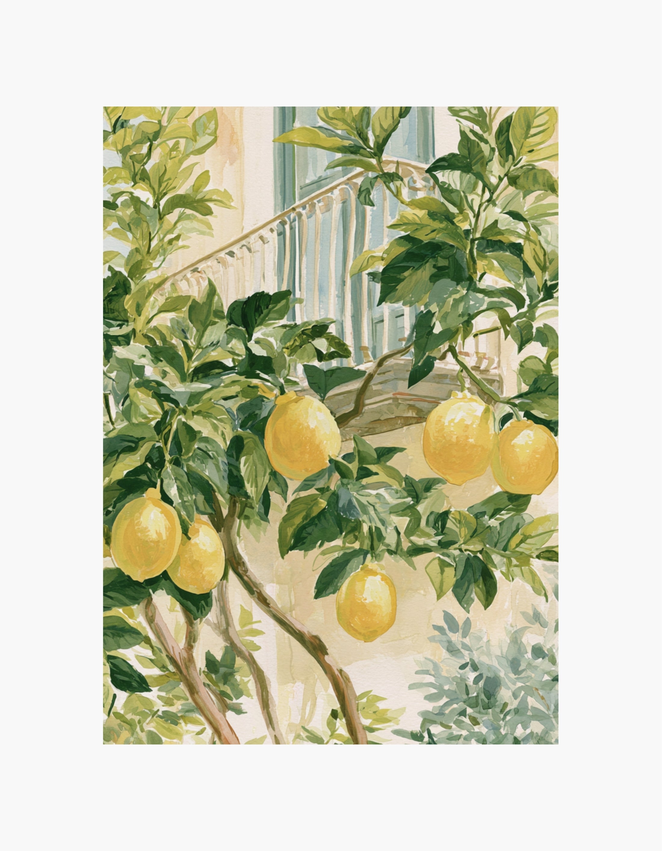 Amalfi Citrus Poster