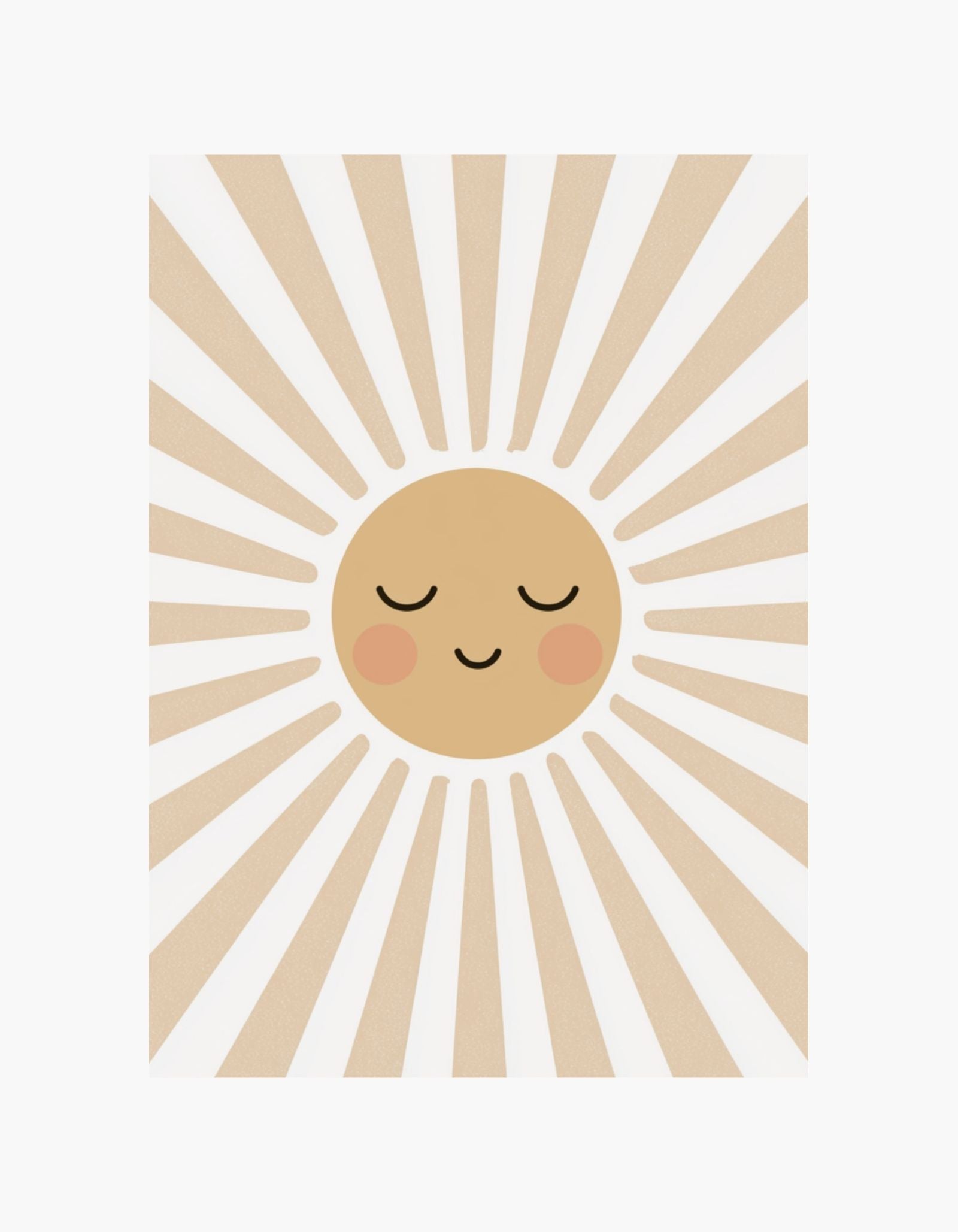 Happy Sun Poster