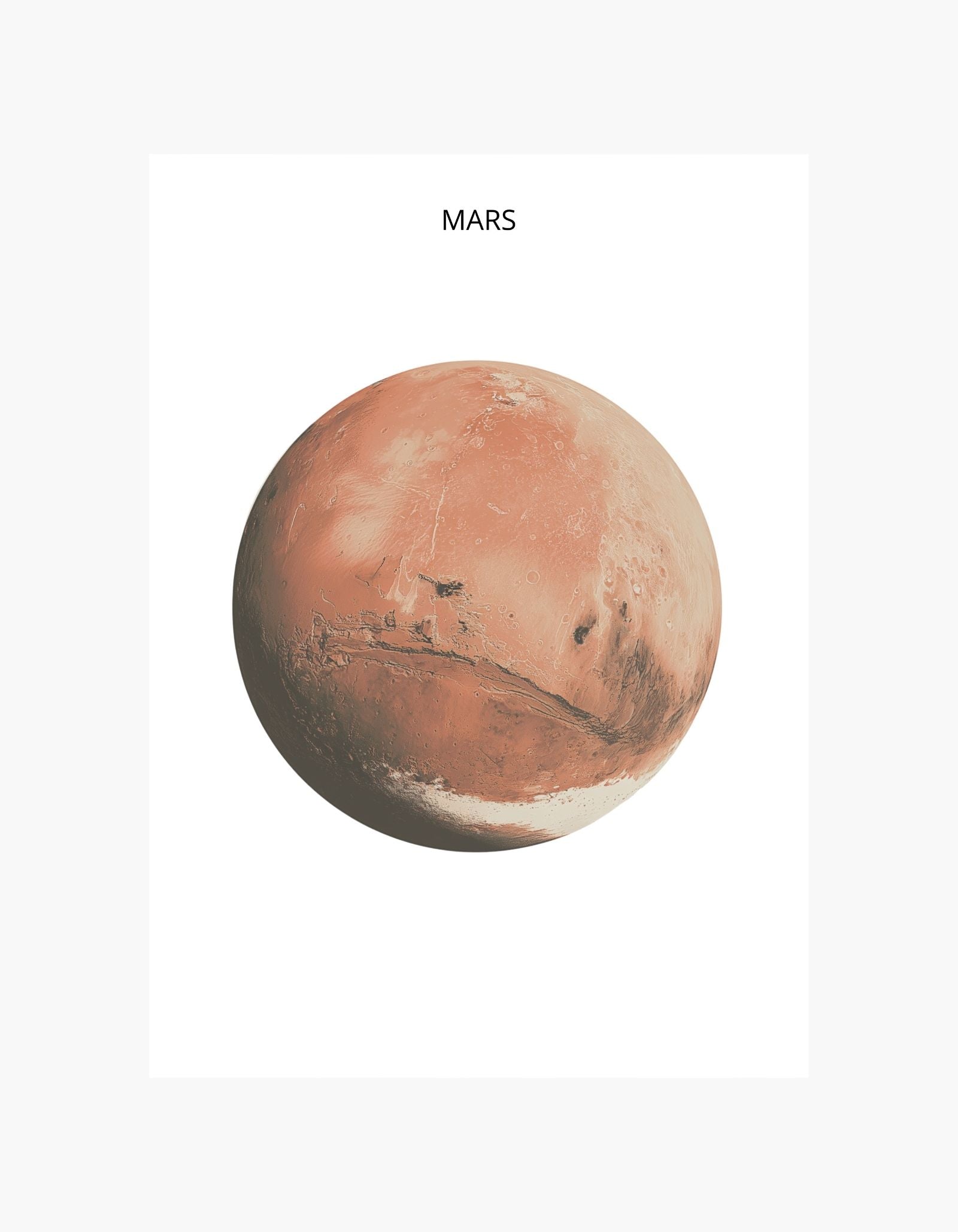 Mars Poster