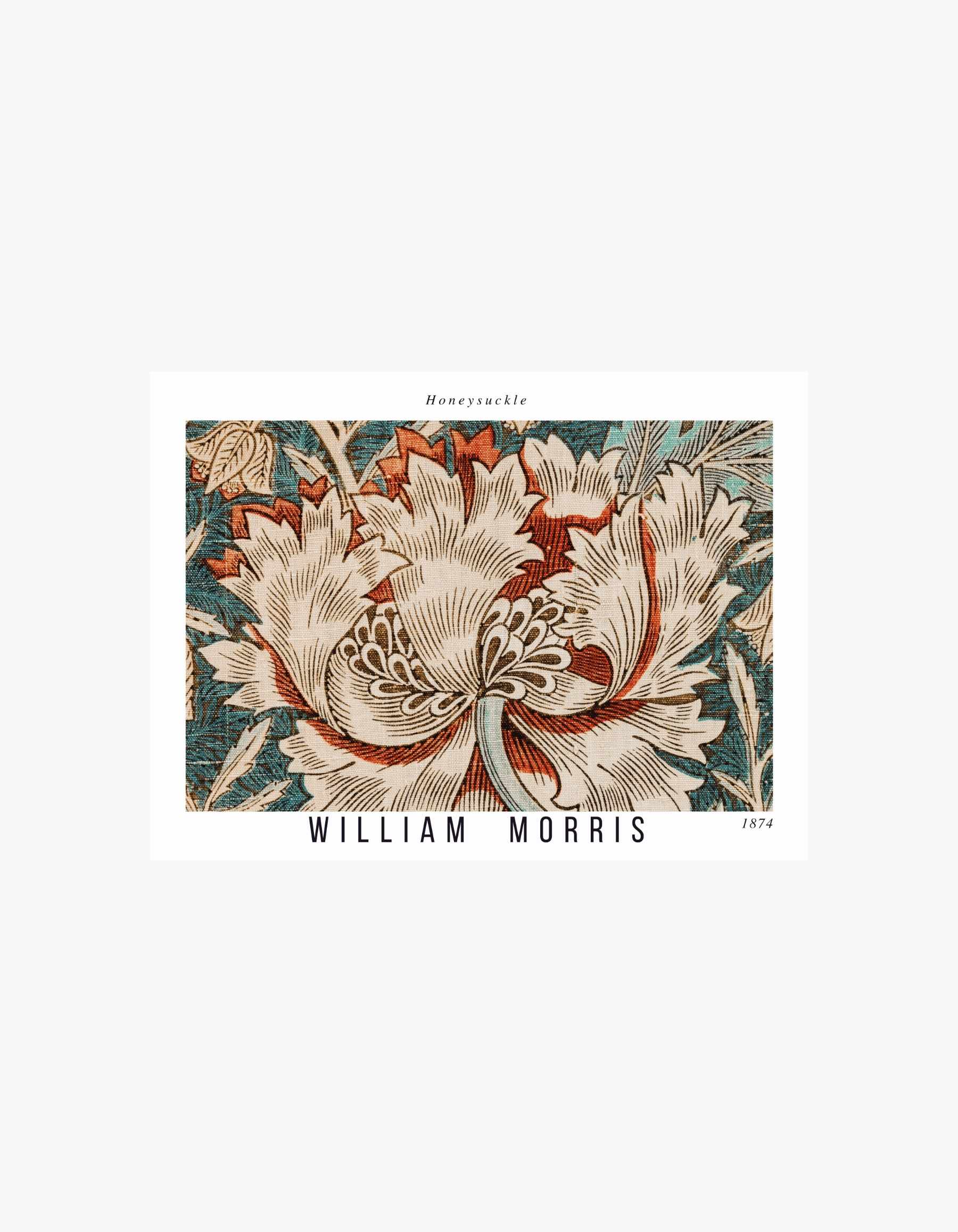 William Morris Honeysuckle Poster