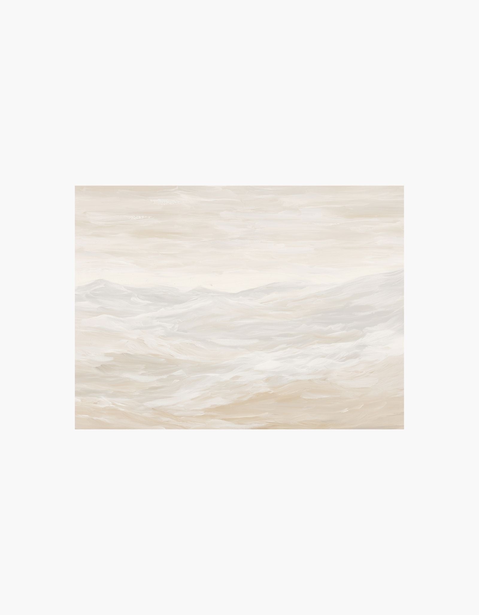 Soft Desert Waves Poster