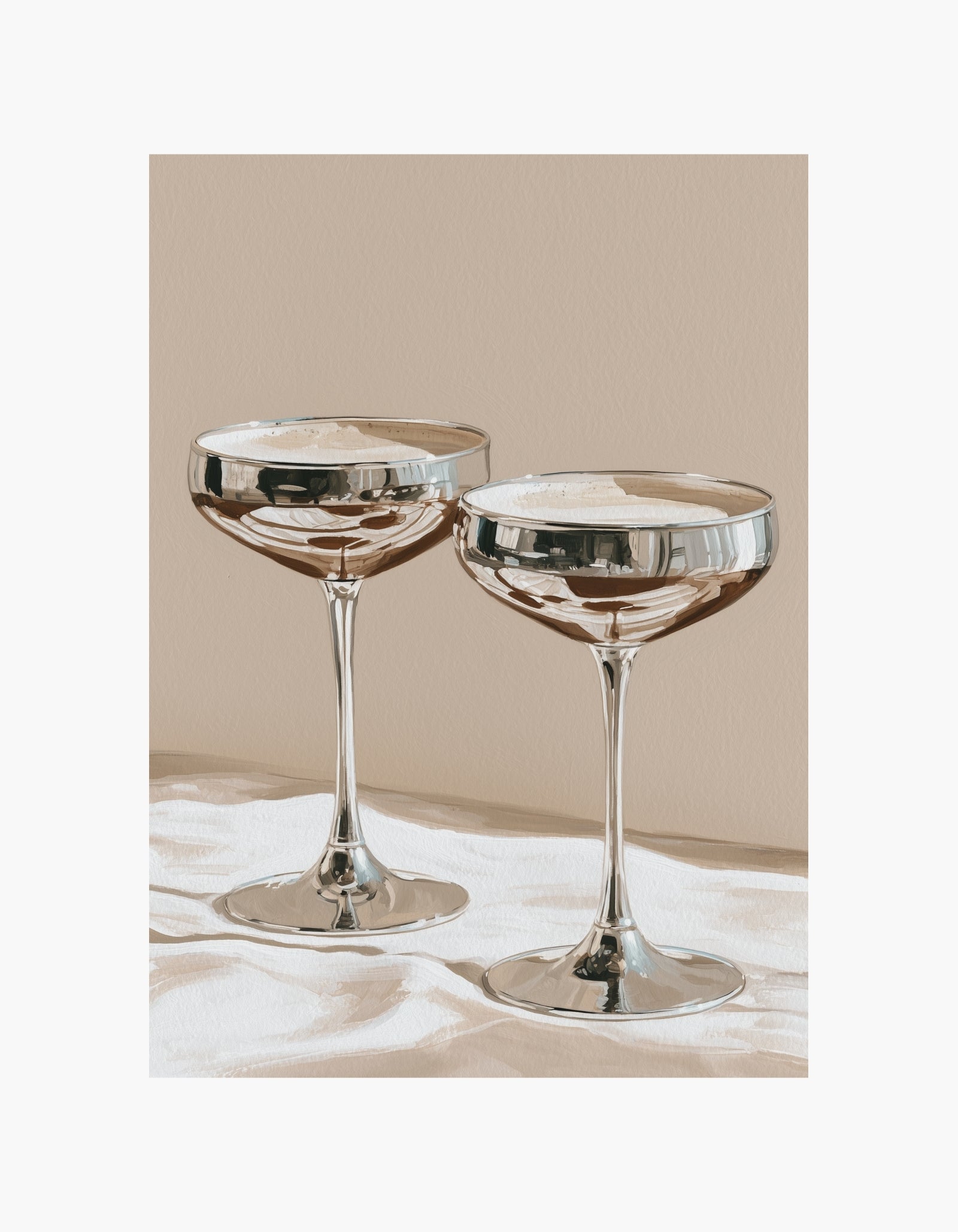 Espresso Martini Elegance Poster One