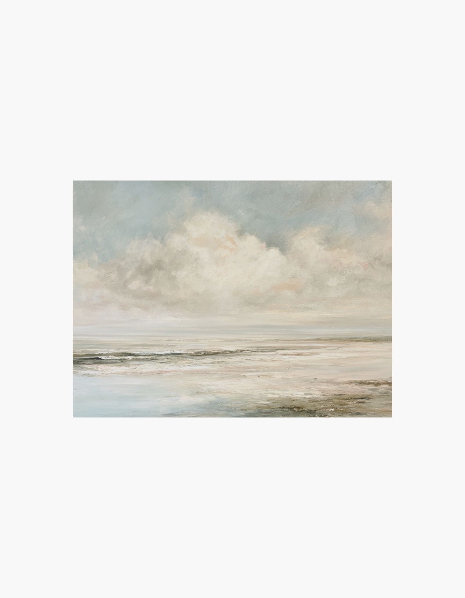 Soft  Seascape Poster
